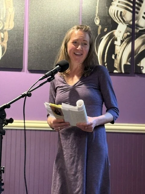 Mistee St. Clair reading in Homer, AK with Storyknife