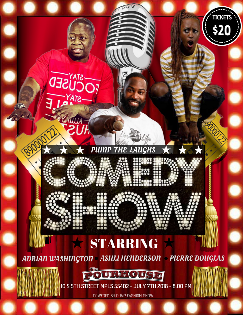 Pump The Laughs Comedy Show