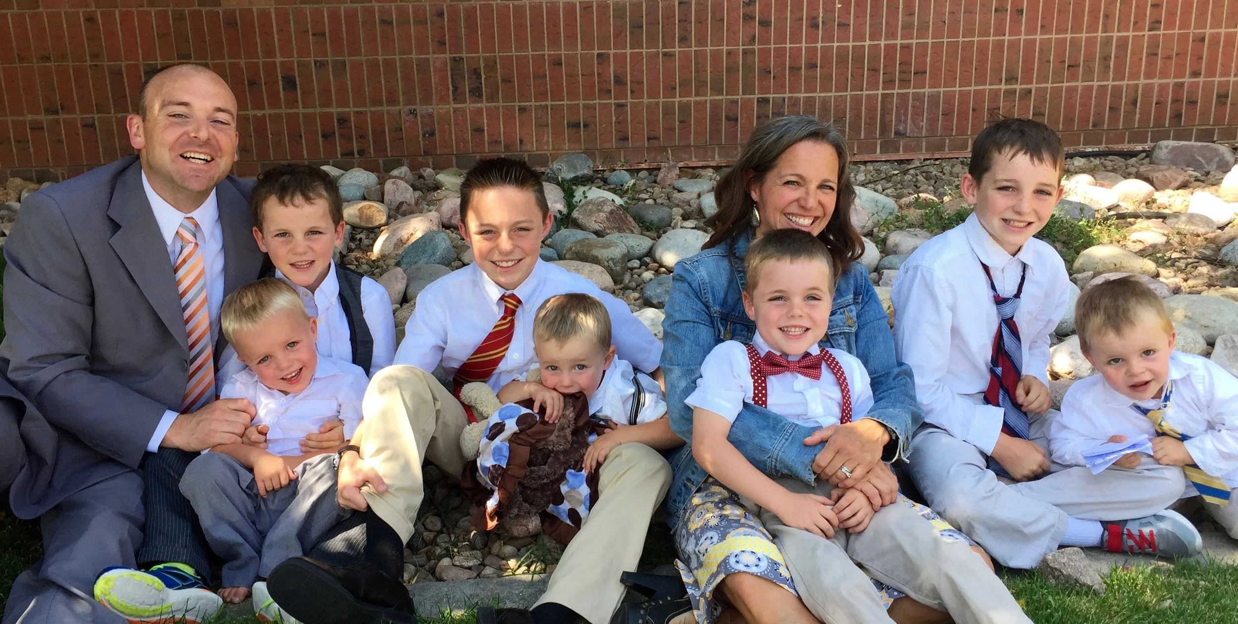 Jill's Family - Beckett - 6, Jacob - 12, Caleb - 4; Titan - 10; Triplets: Bowen, McKade, Zeke - age 3  