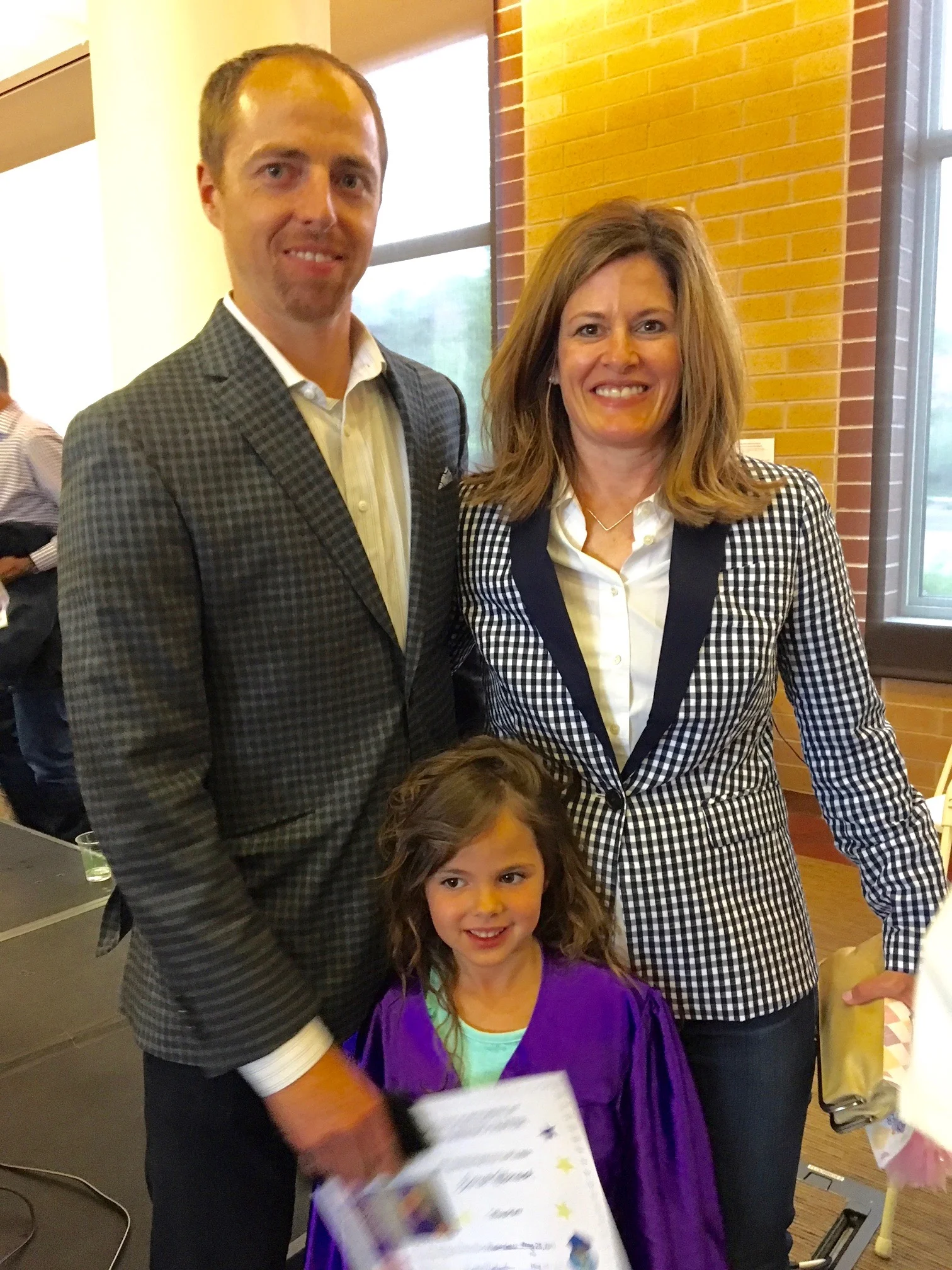 David and Anne - Sarah's Pre-School Graduation