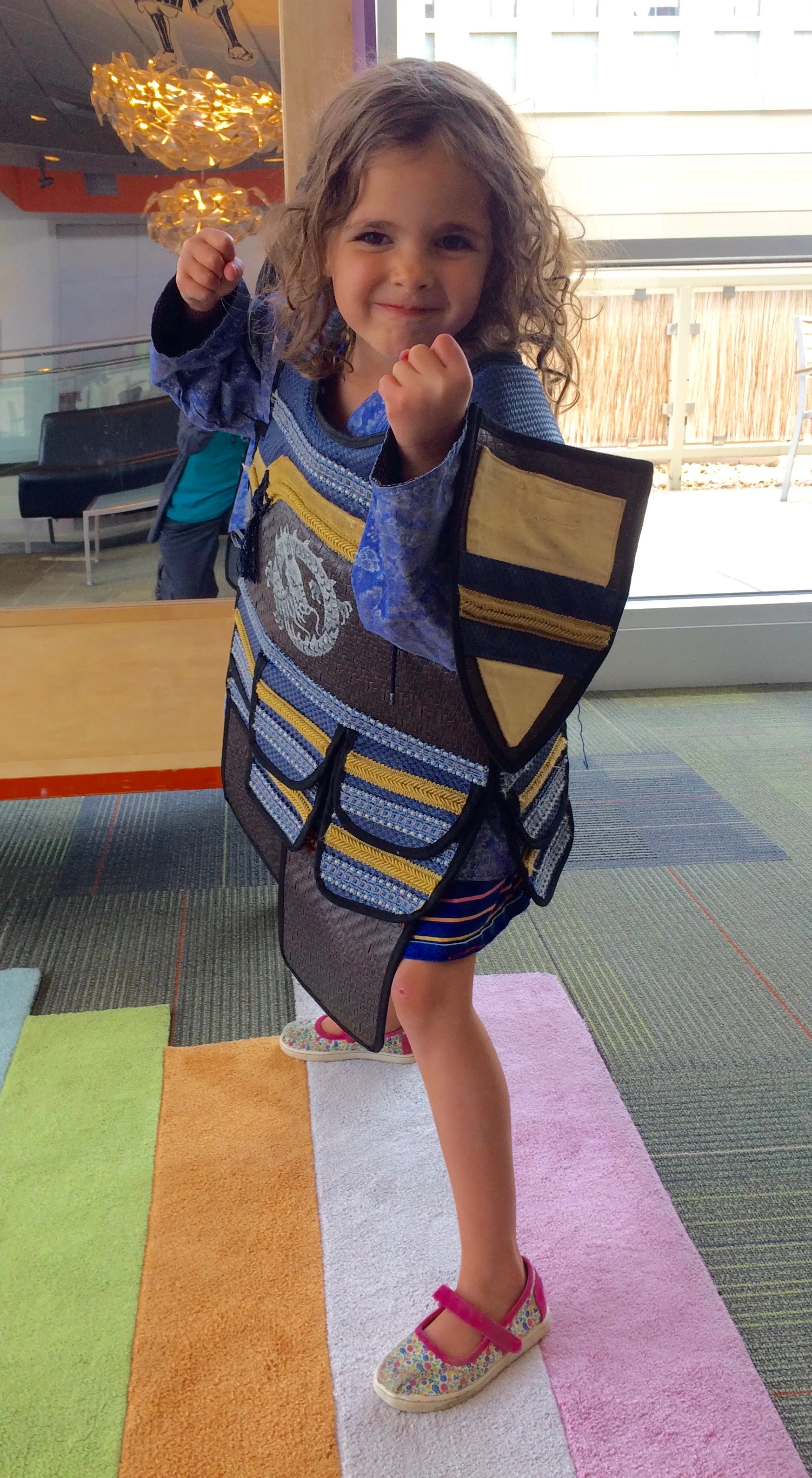 Samurai Warrior - Denver Art Museum with Cousins