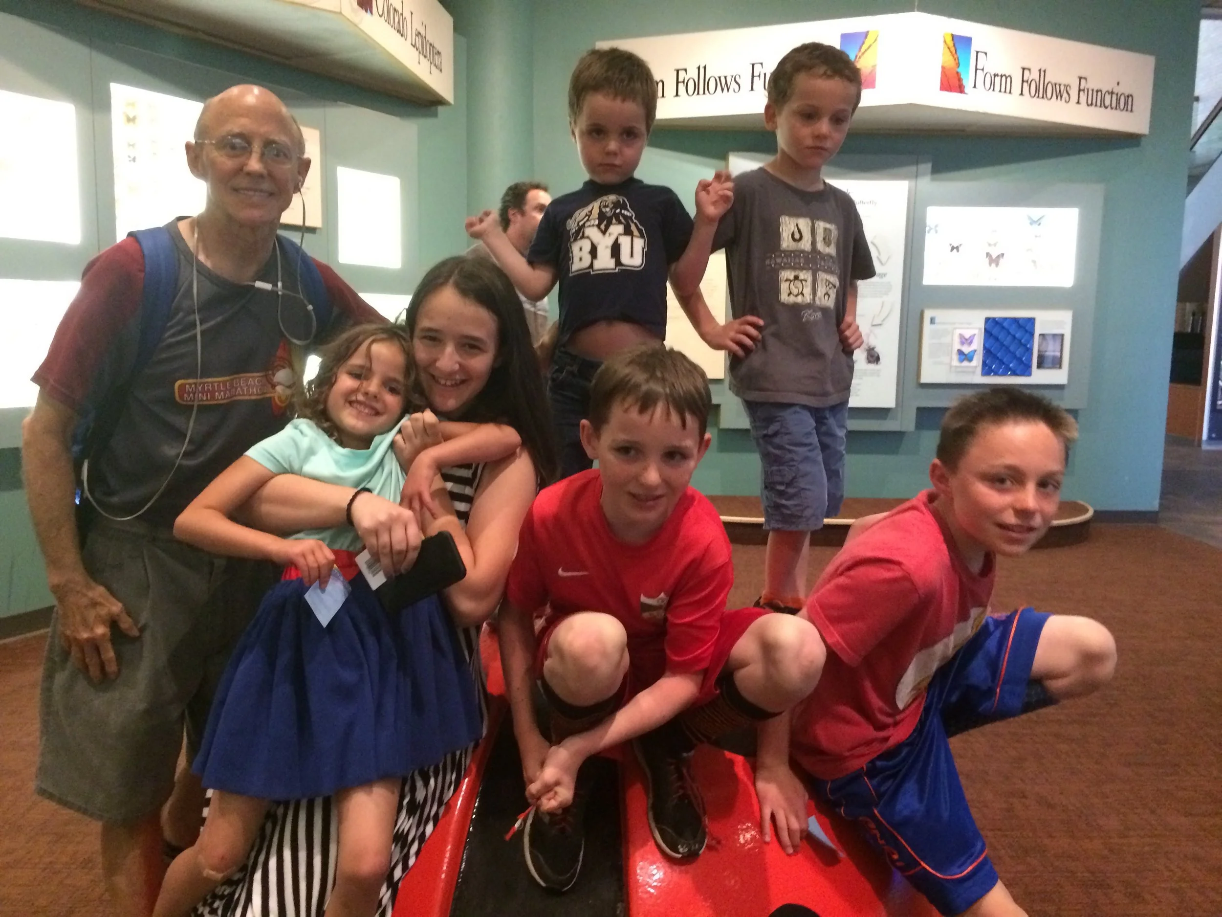 Denver Museum of Nature and Science with Cousins