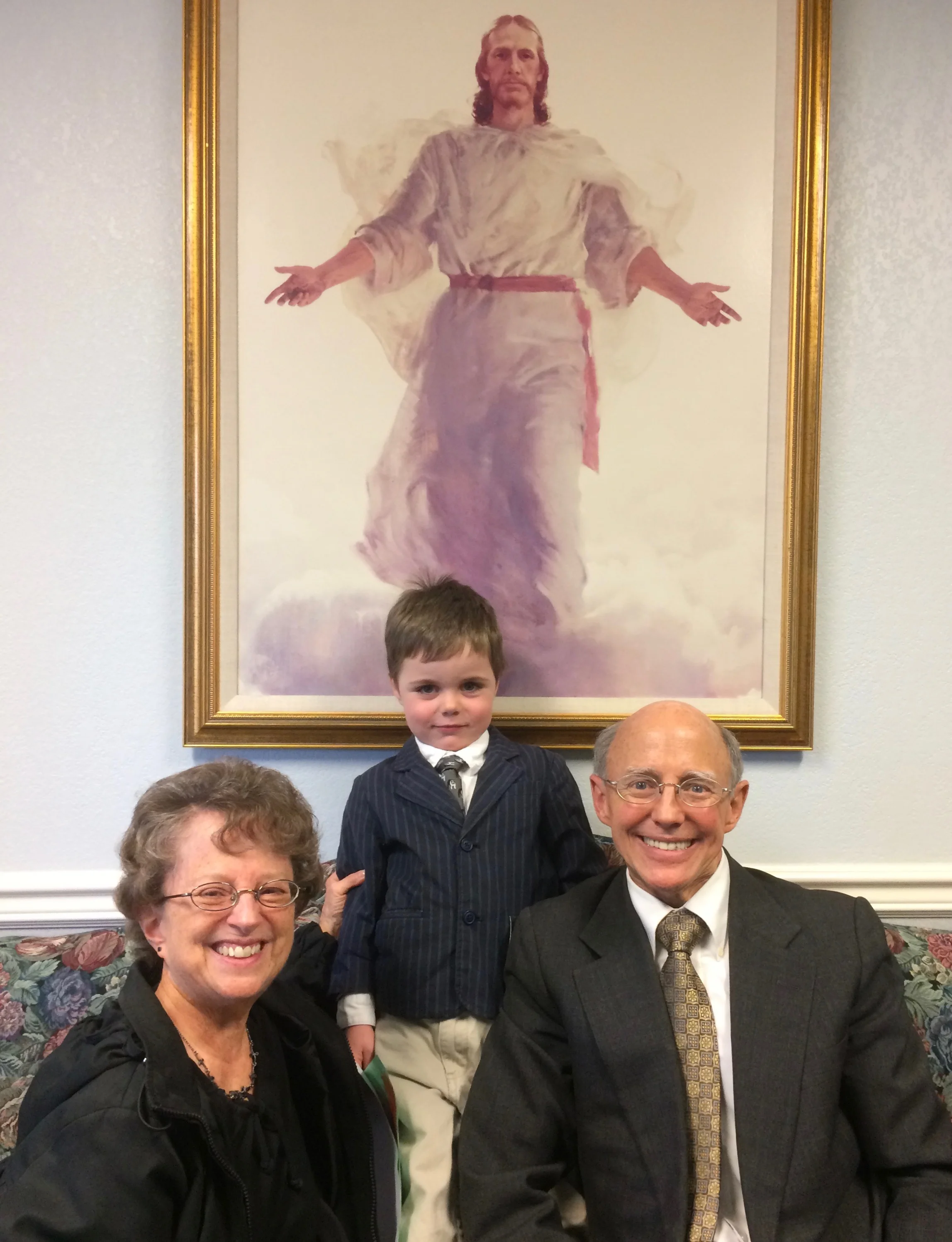 Caleb has a sleepover with J.J. and Grandpa