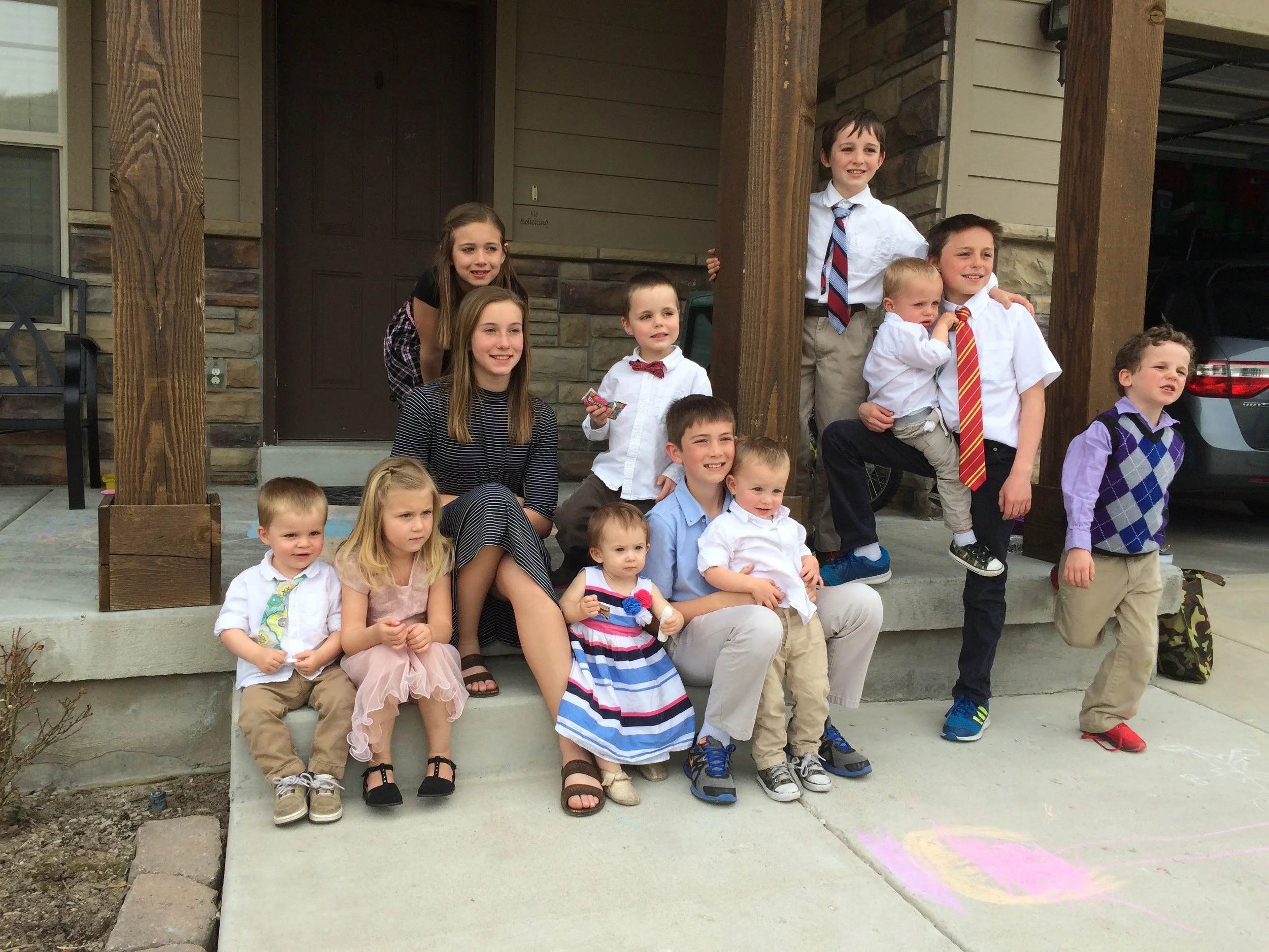 Spring Break Visit to Utah staying with Tami Stewart Ward's Family