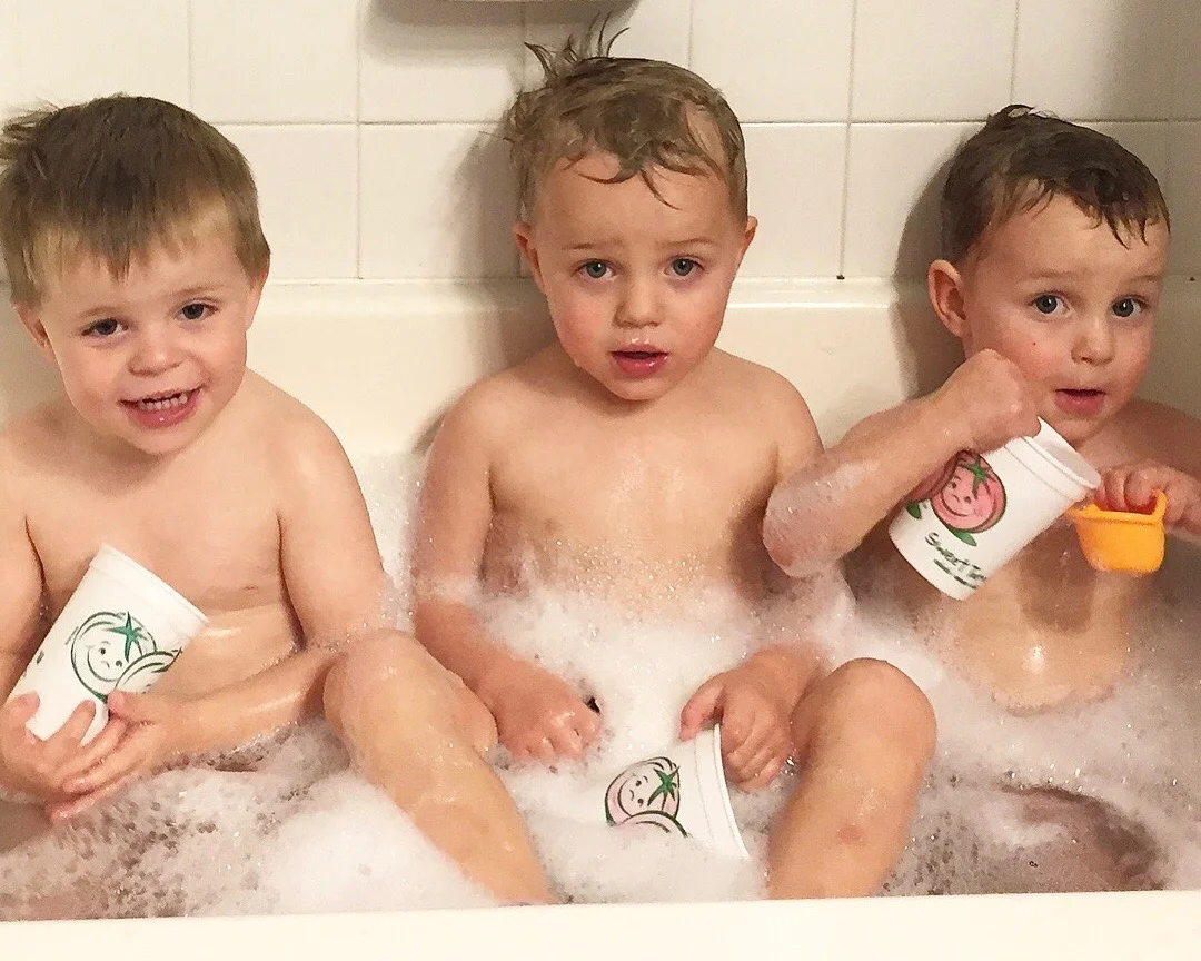 Three Little Monkeys:  Zeke, Bowen, McKade