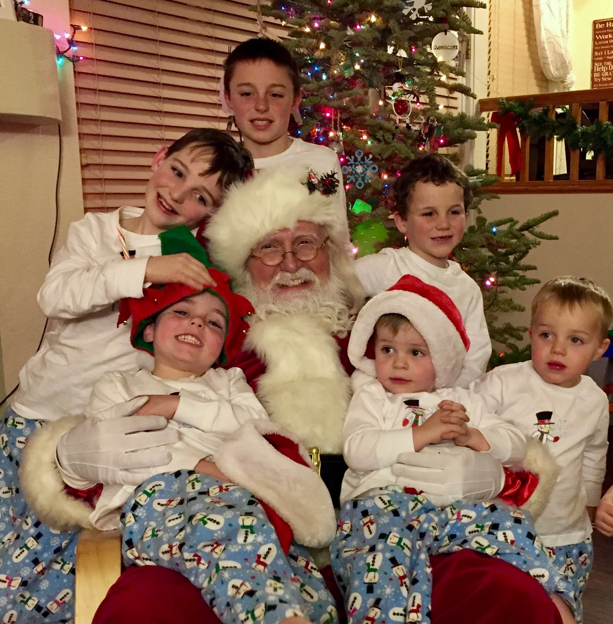 Santa make a personal visit!