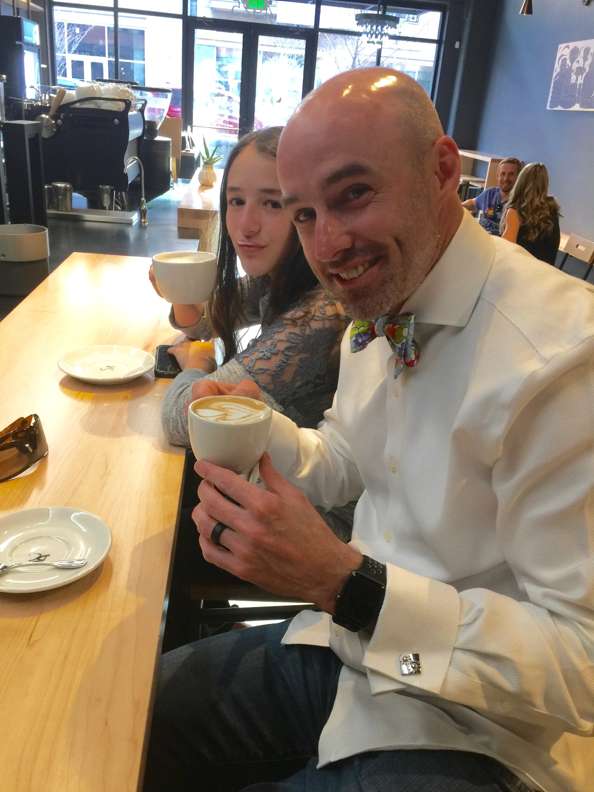Daddy - Daughter Date - on Scott's 40th BD