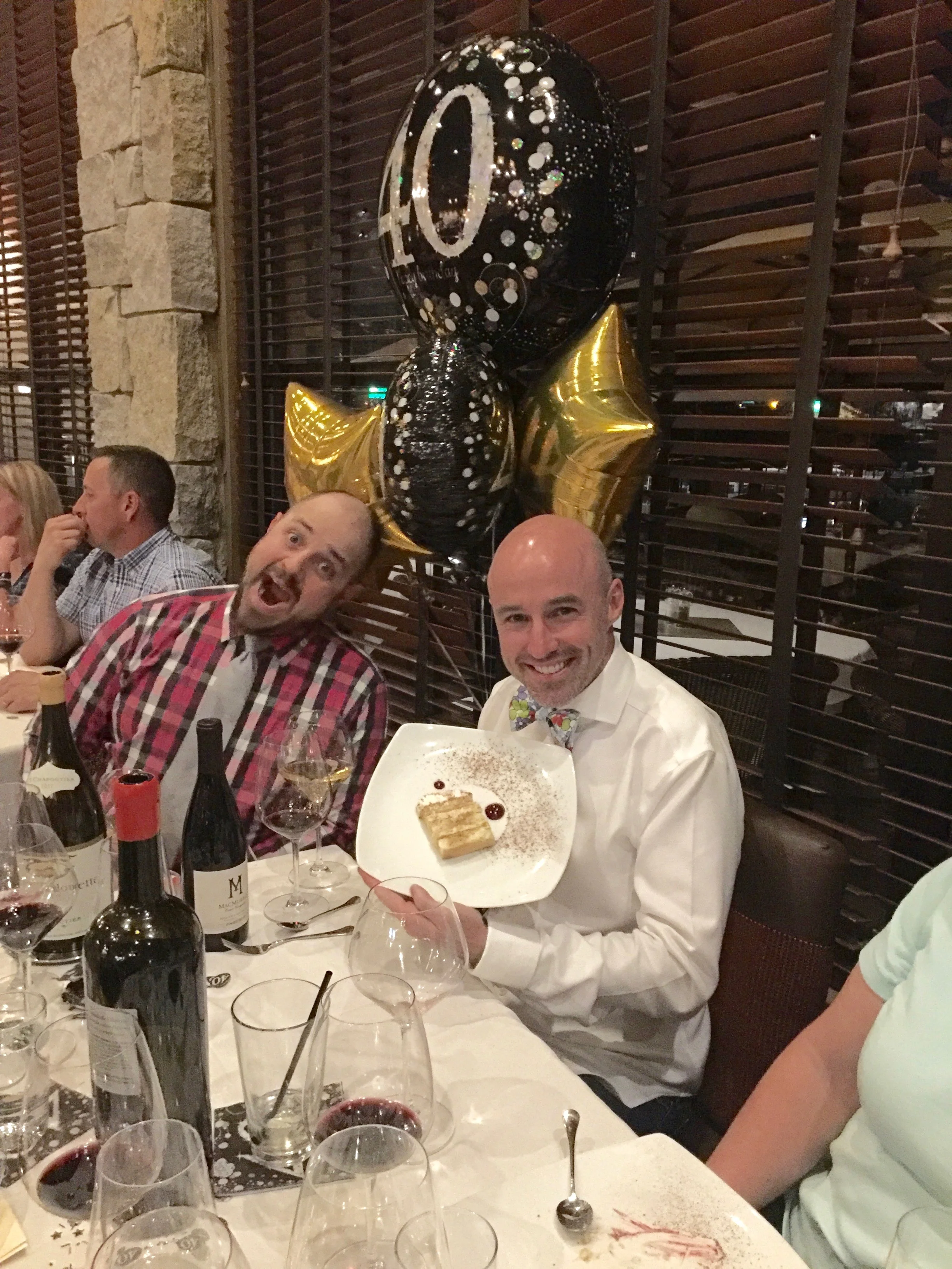 Scott's 40th BD at Ya Yas Euro Bistro - with Jason Duffy