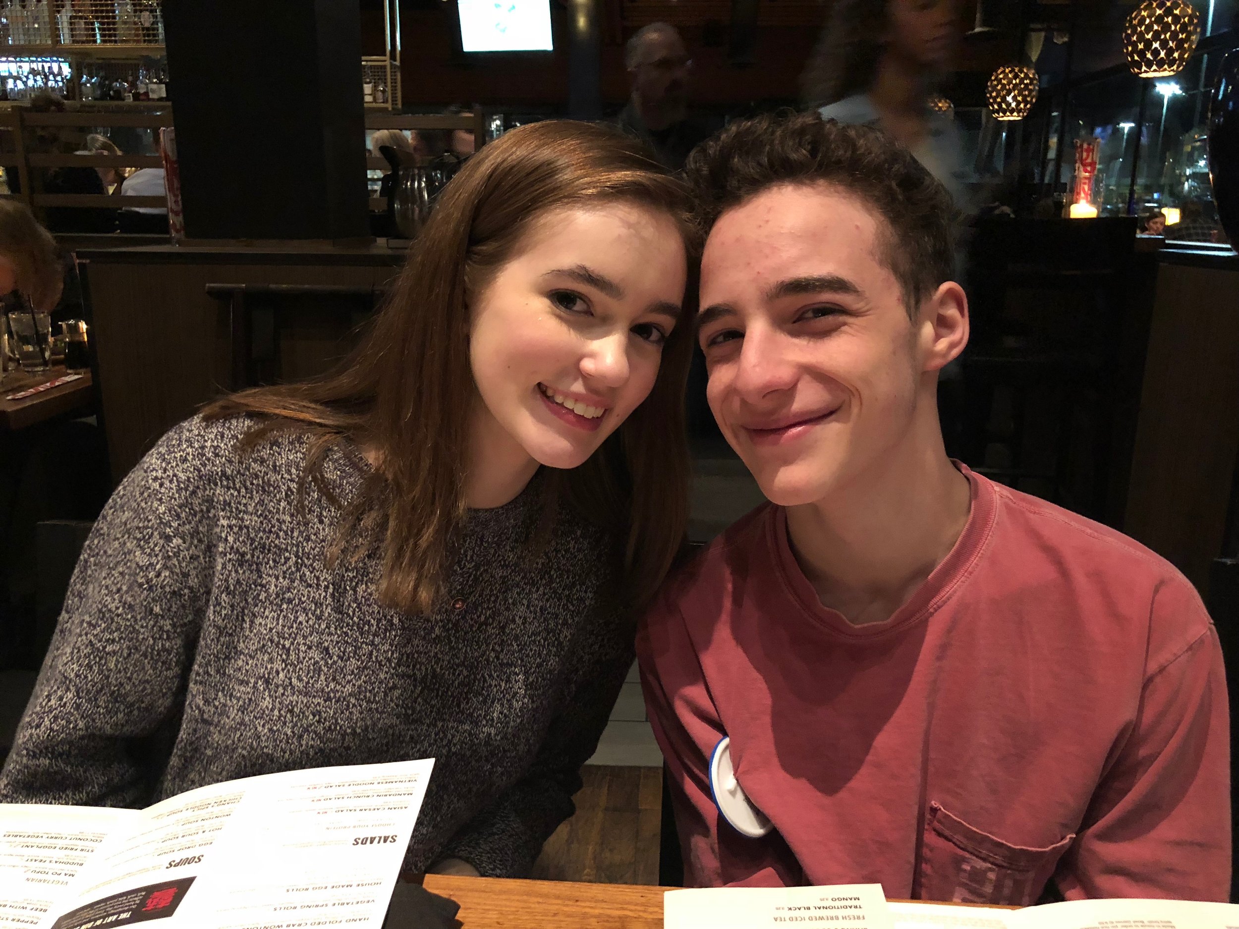 Honor and Parker - Parker's 18th BD - P. F. Changs