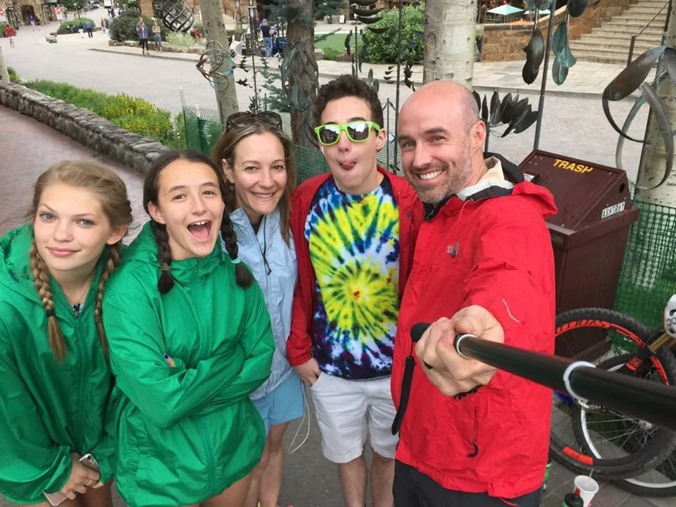 Vail - June 2017 - Lauren and Friend; Monica, Parker, Scott
