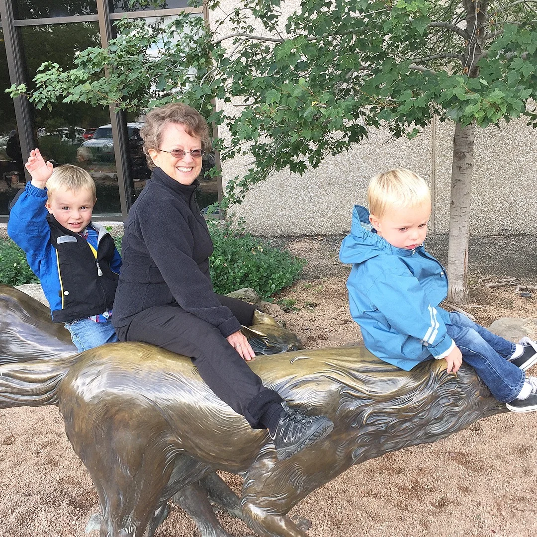 Denver Museum of Nature and Science - one of many trips with the grandchildren