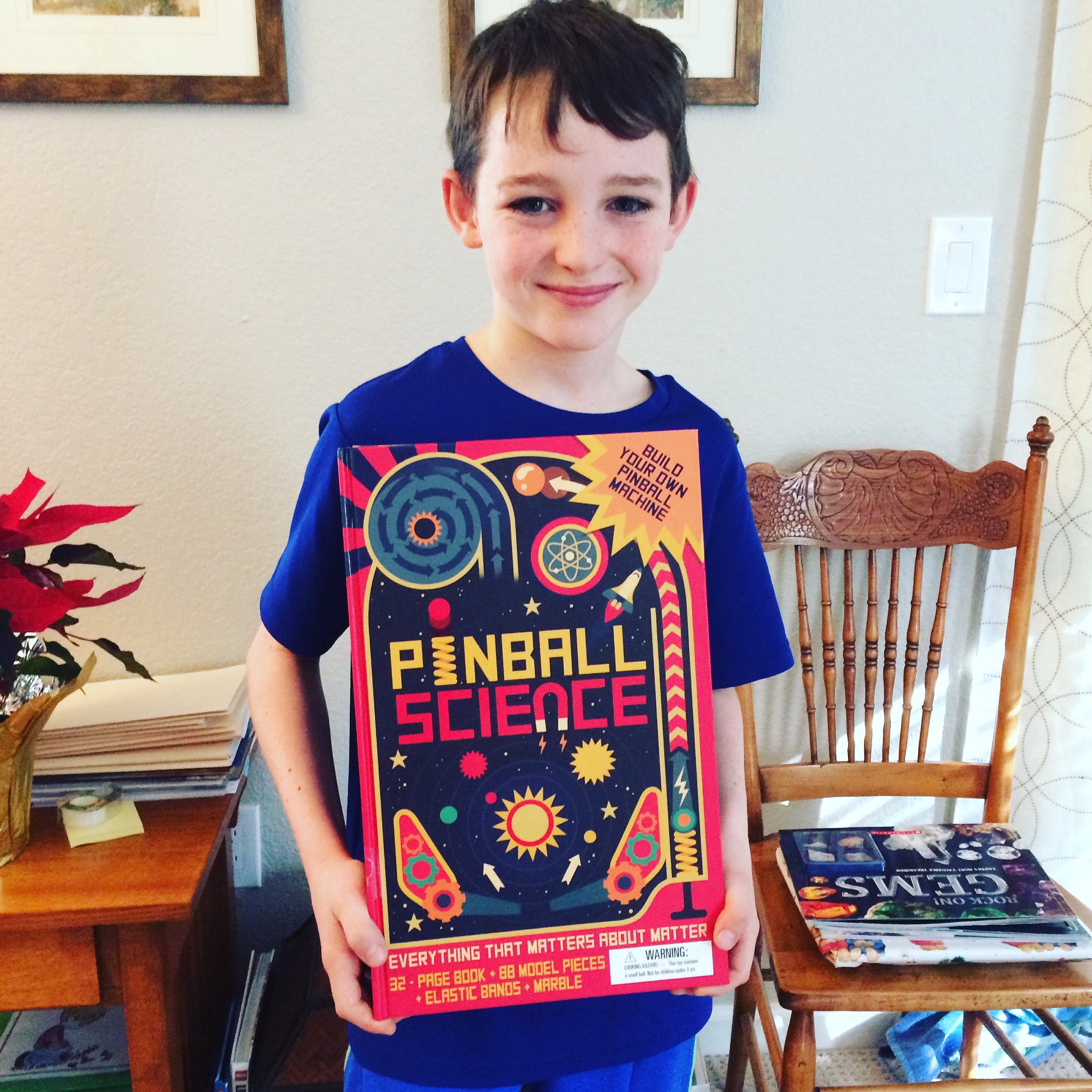 Titan - earned a pinball machine kit + sleepover
