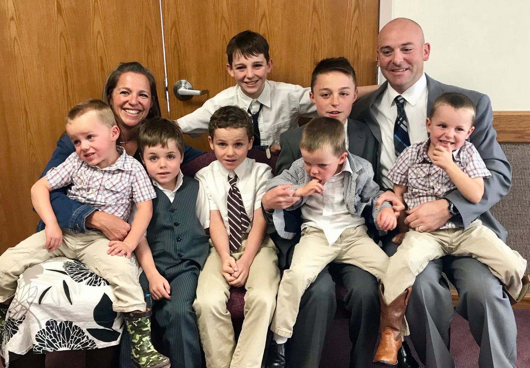 Moyer Family - Beckett's Baptism - October 2018