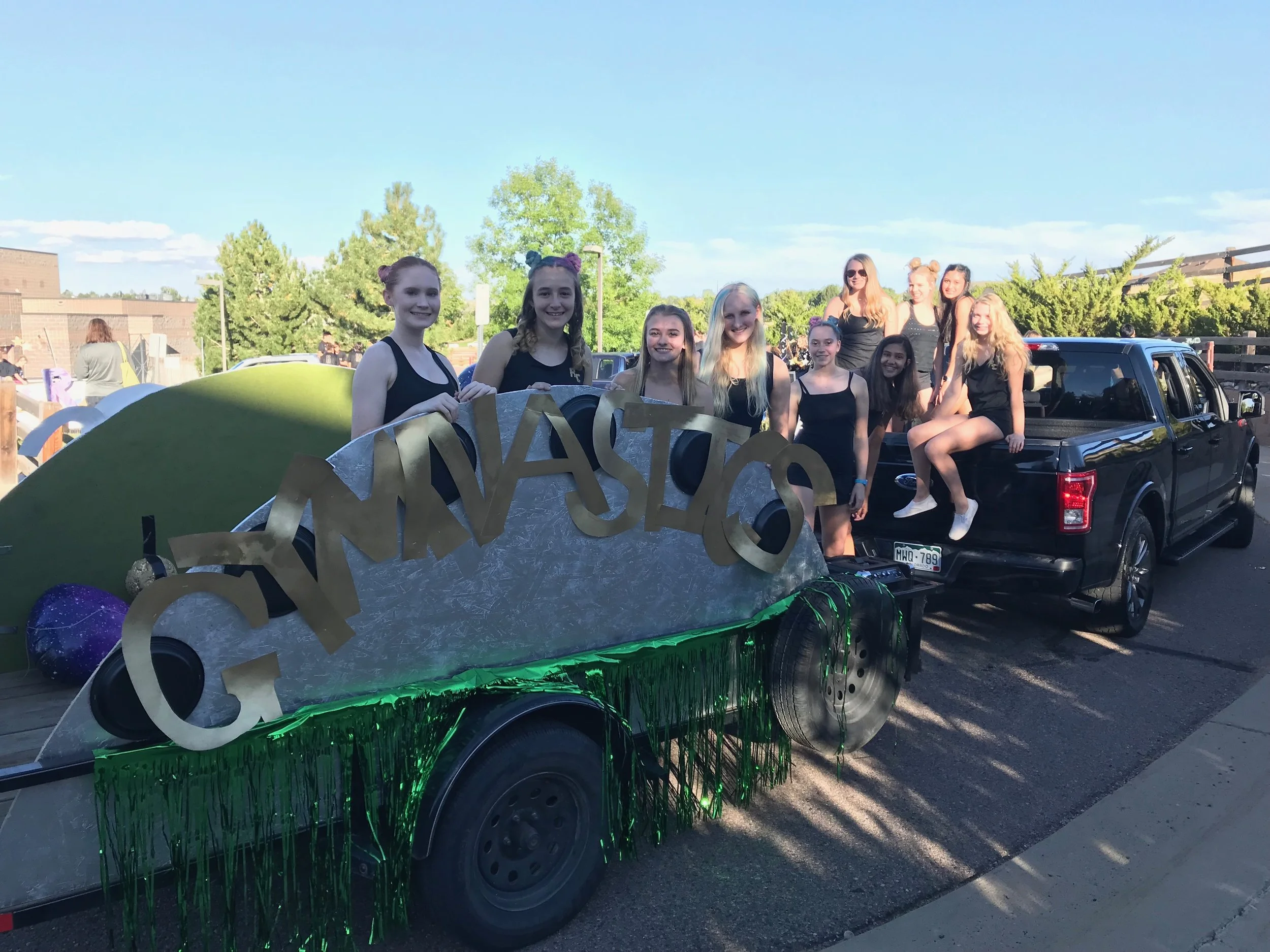 Rock Canyon High School Homecoming Float - UFO - Out of This World - September 20th, 2018