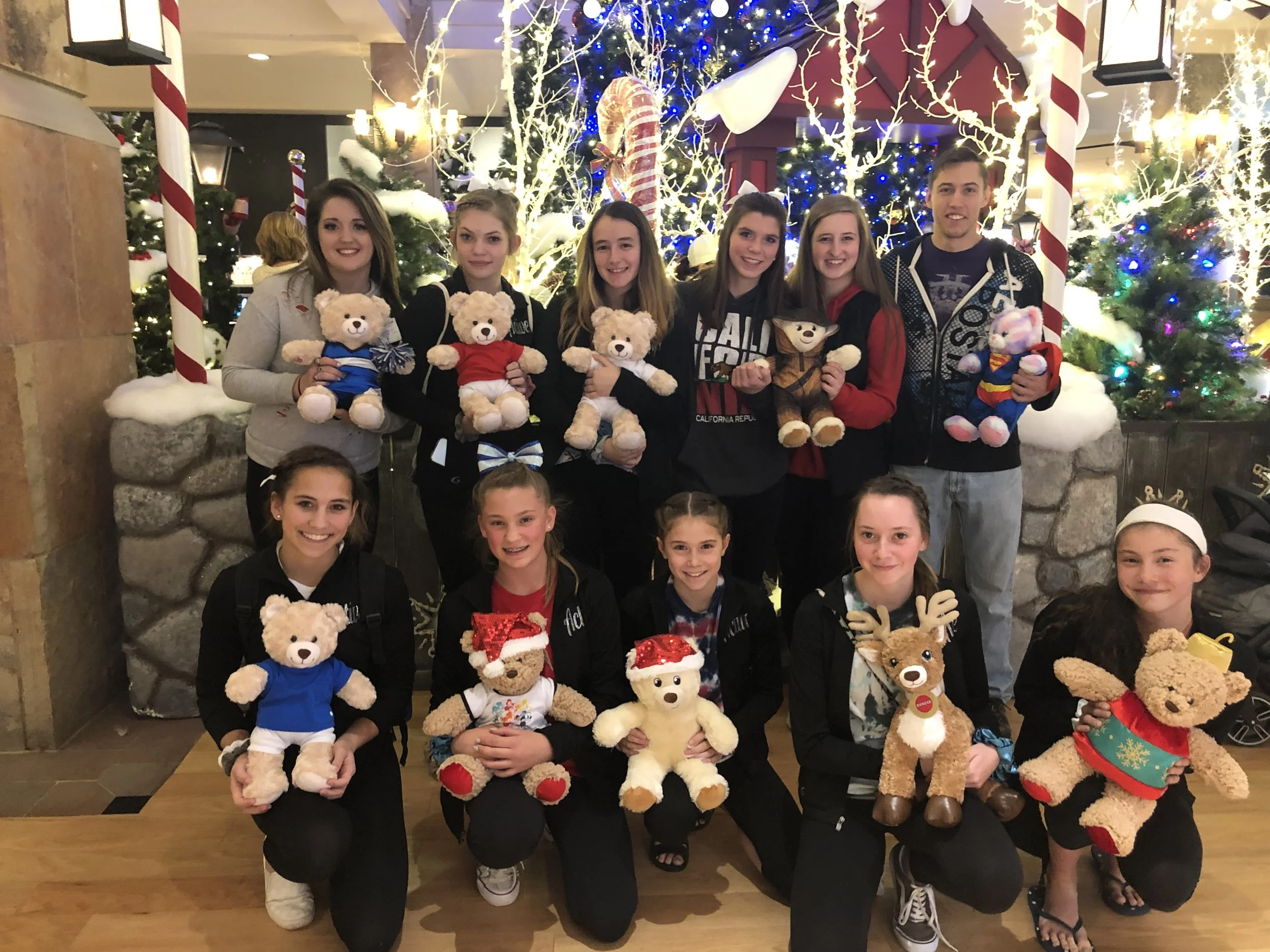 Gymnastics Team Bonding - December 8th, 2018 - Build A Bear