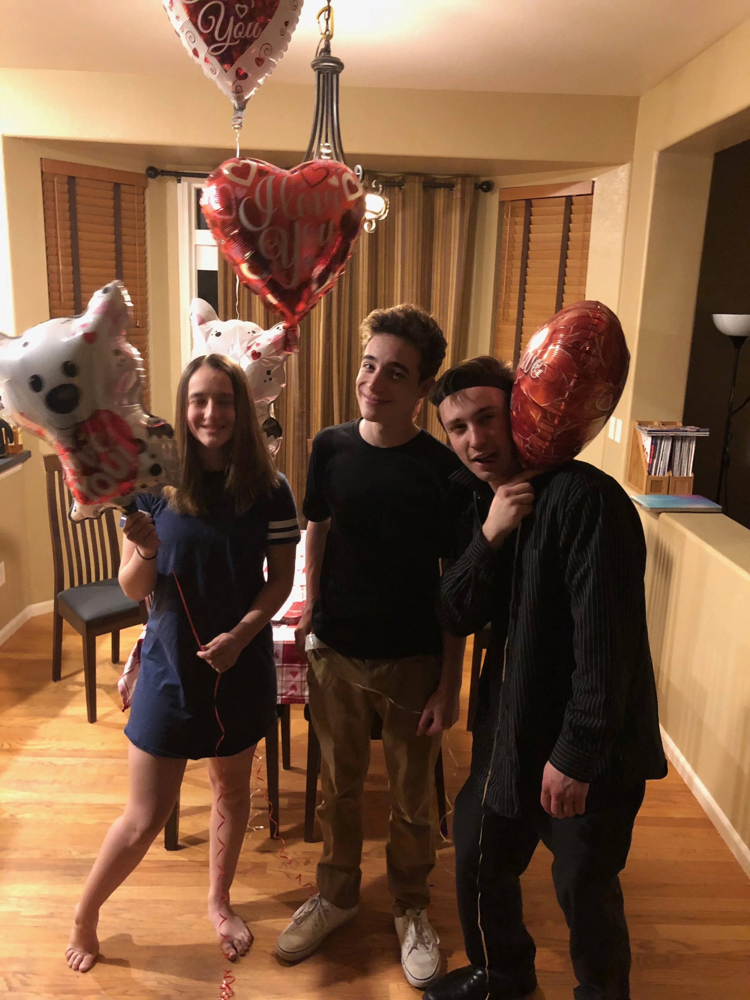 Lauren, Austin, and Parker - Valentine's Day 2018