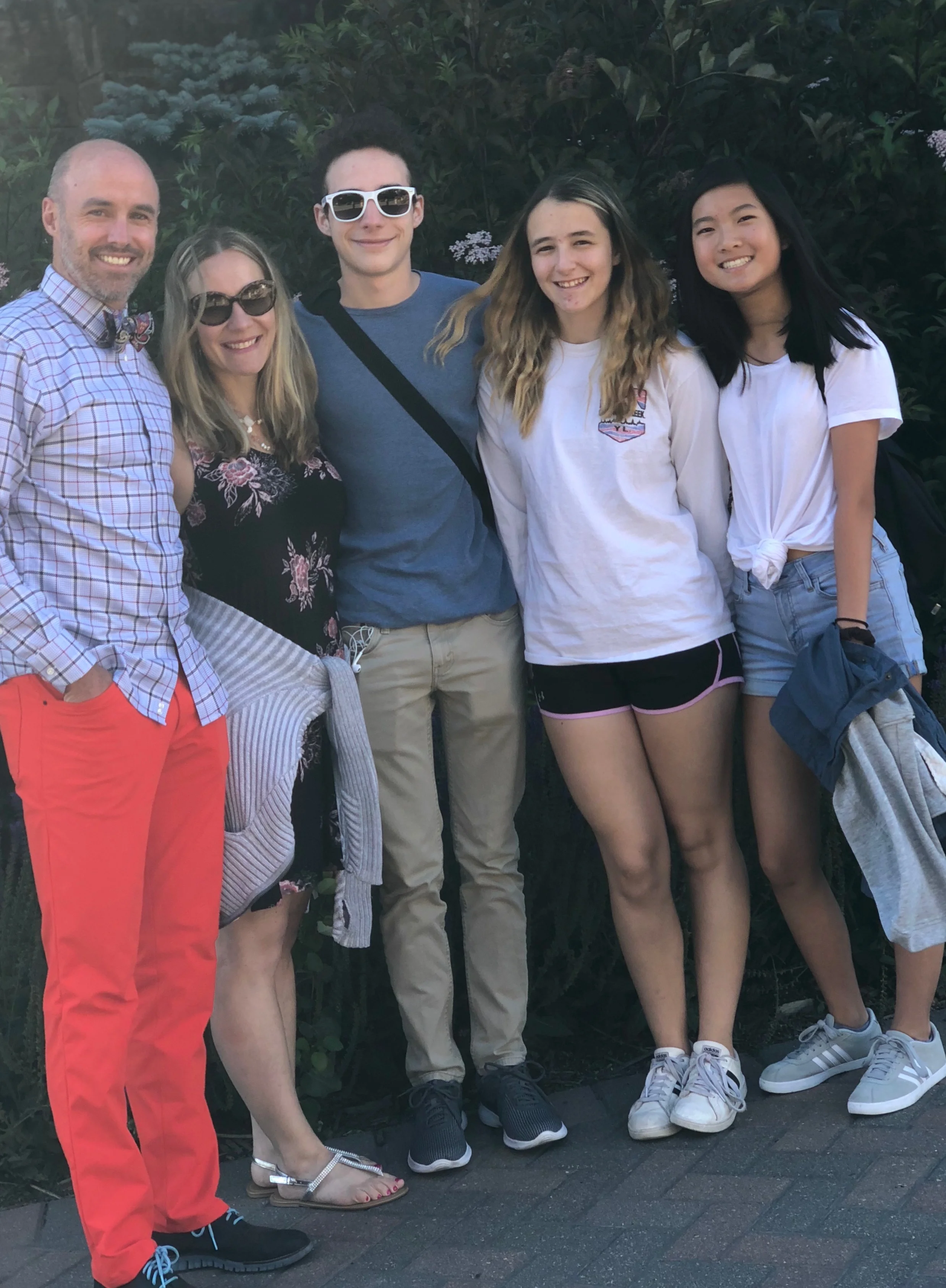 Scott, Monica, Parker, Lauren, and Em in Vail - July 2018