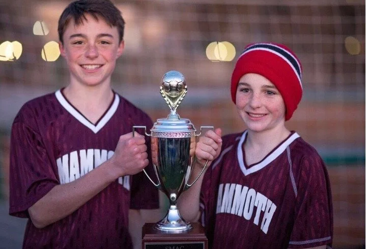  Jacob and Titan played on the winning soccer team for their school, Challenge to Excellence 