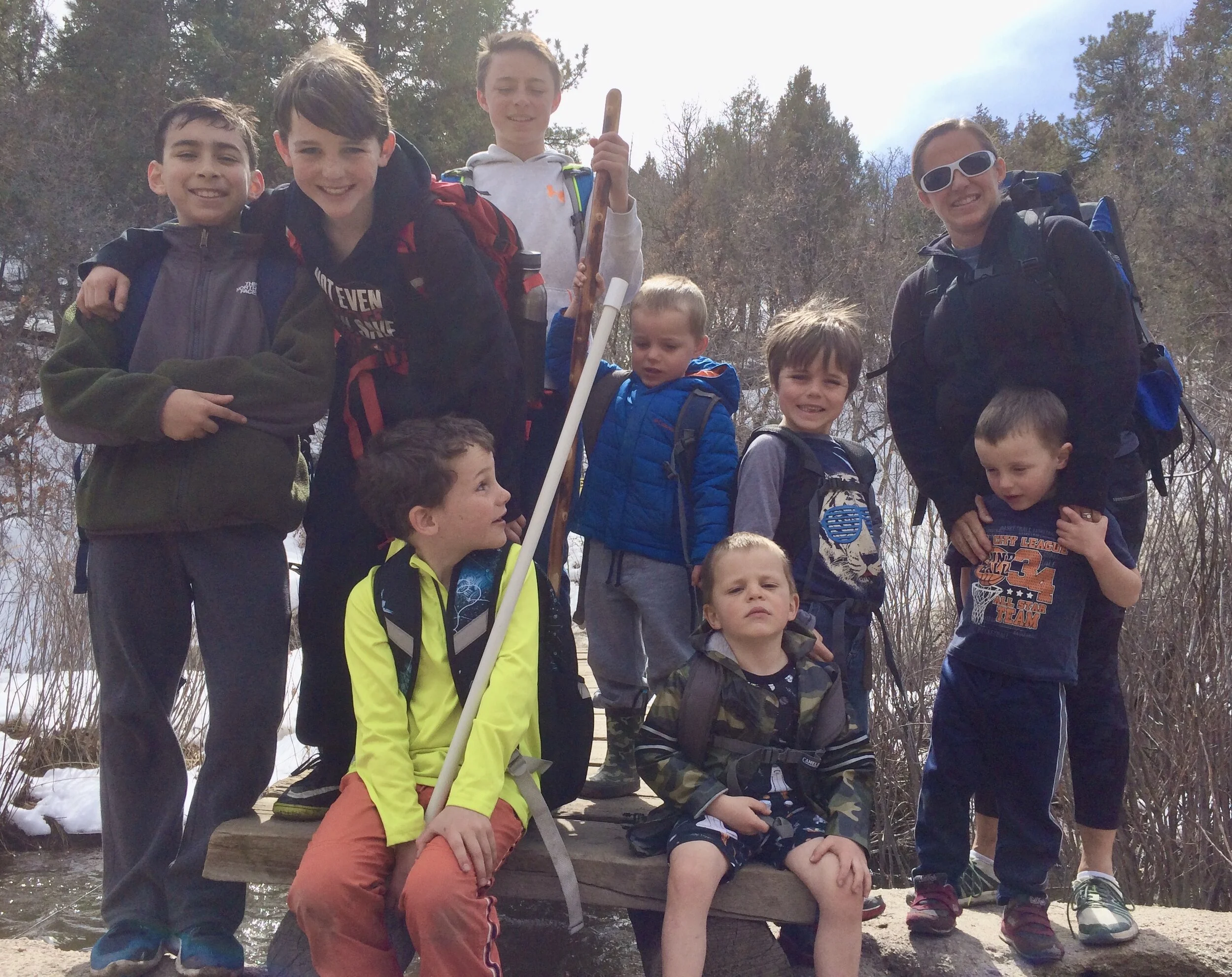  Castlewood Canyon Hike - very icy! 