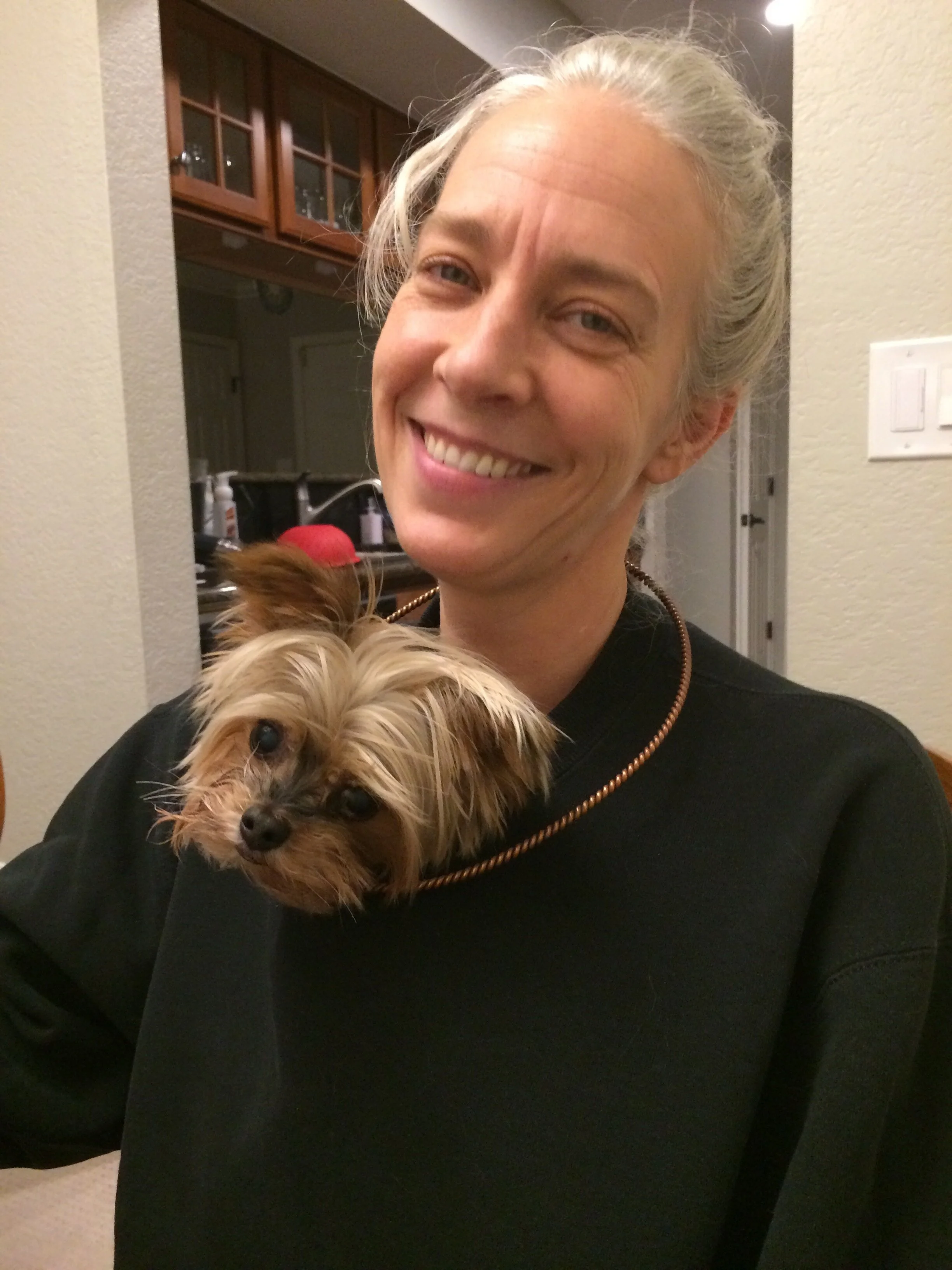  Our “adopted daughter”, Kimberly Spears and her baby, Oscar. 