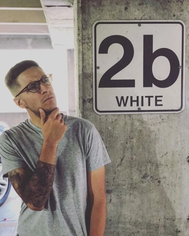 Andrew Greenia questioning what it means “2b WHITE”