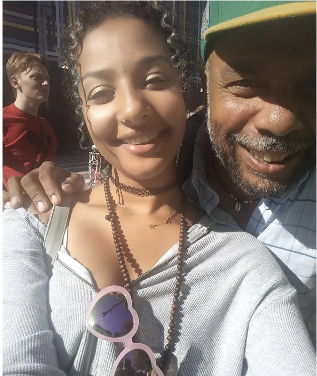 Zappa and his Daughter at the SF Climate Strike Rally