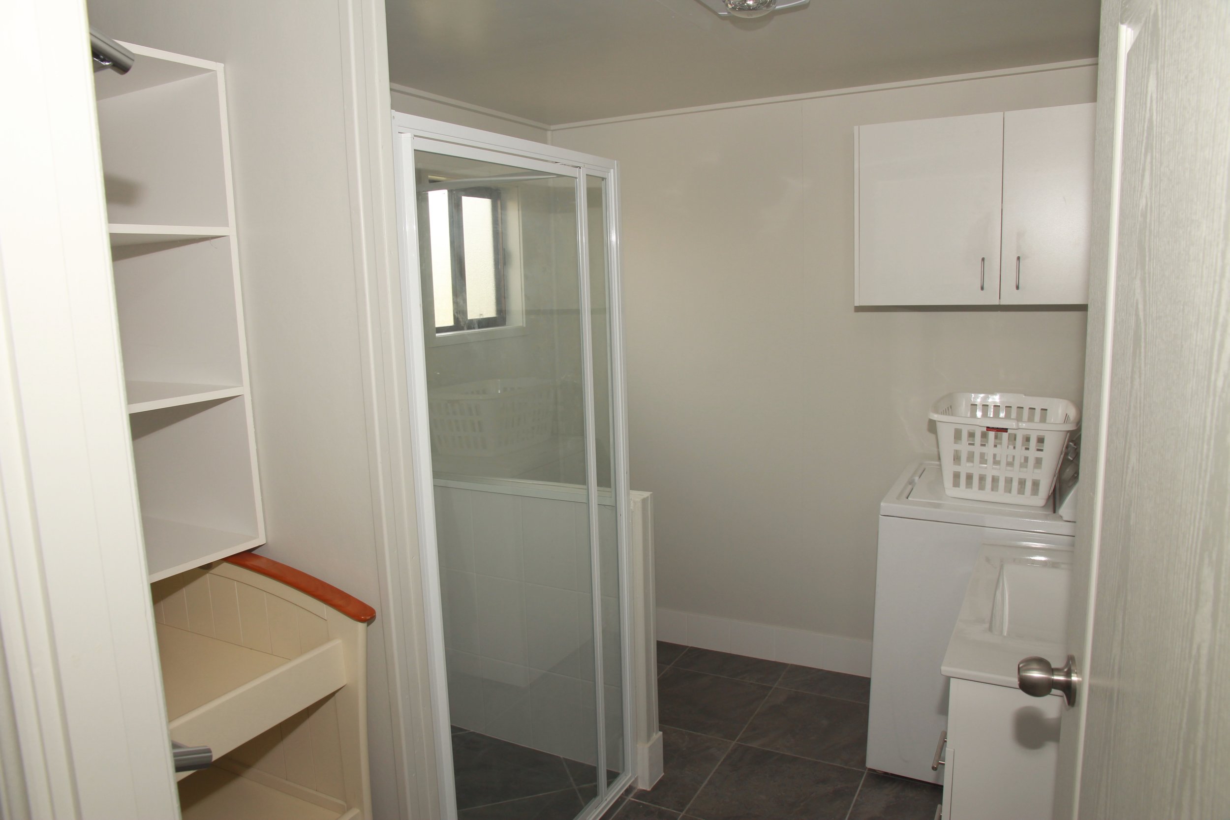 Ensuite Shower Toilet and Laundry
