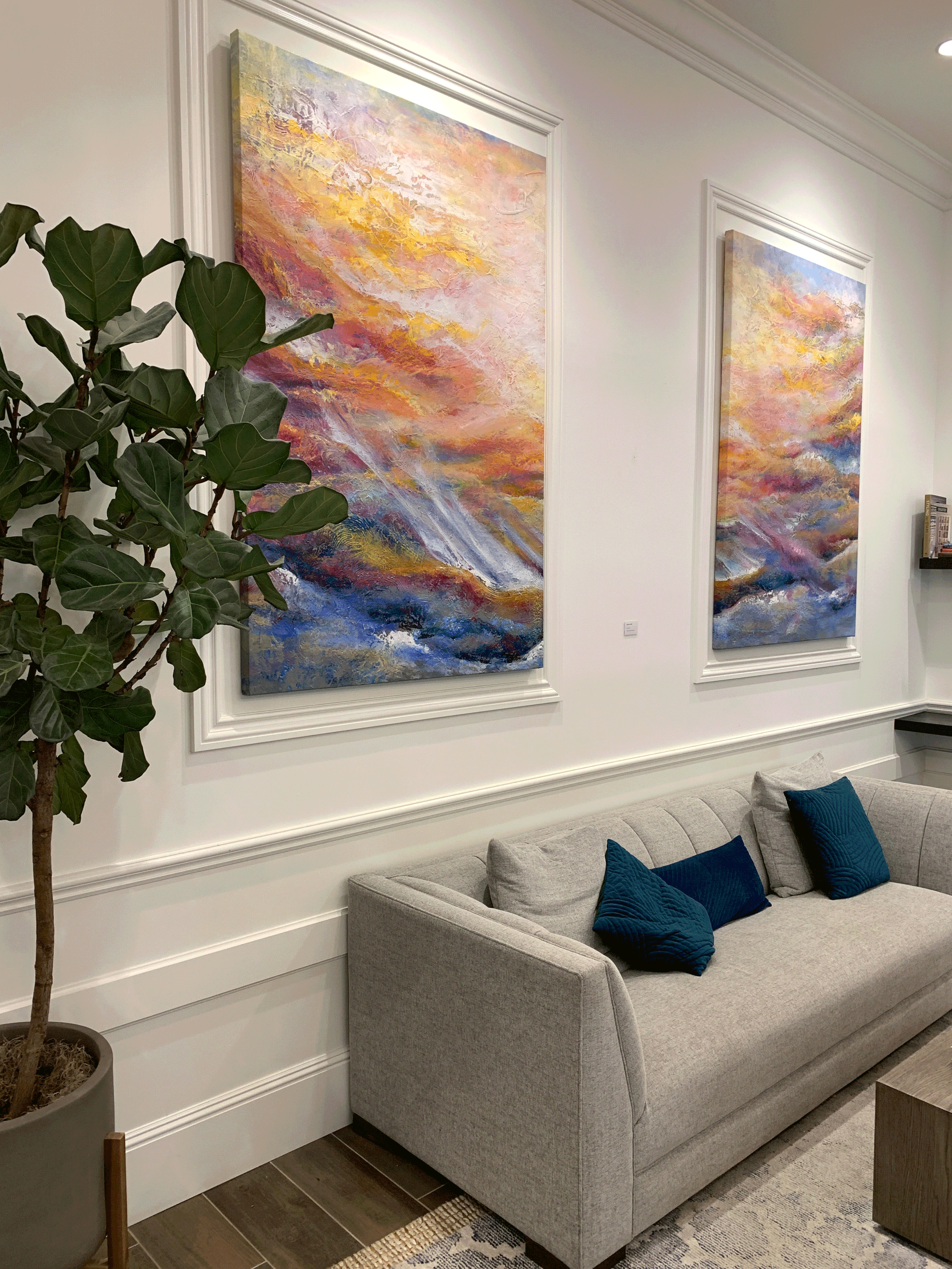 Limited Edition 2 pieces 24” x 36” $1200