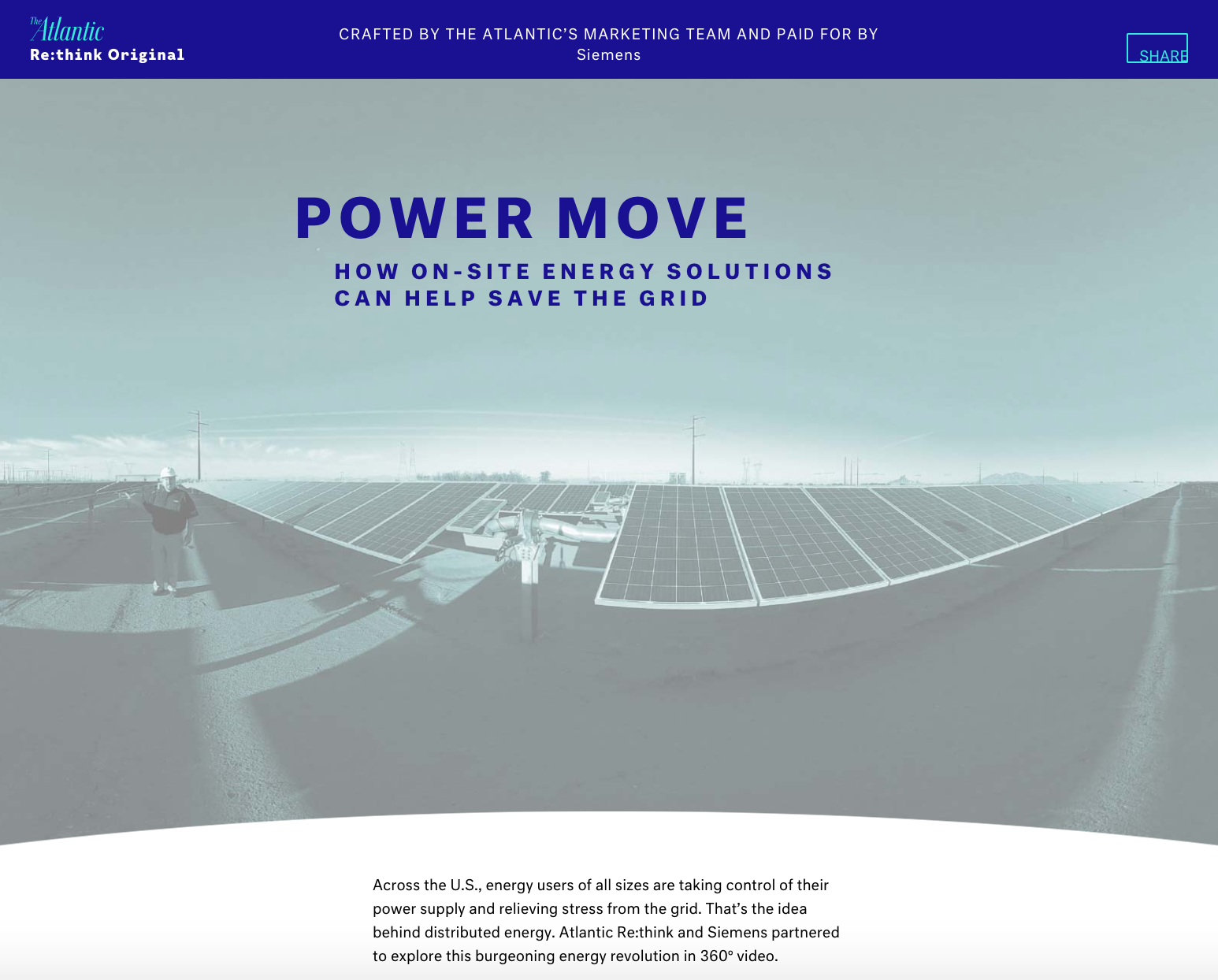    Siemens  x  The Atlantic   