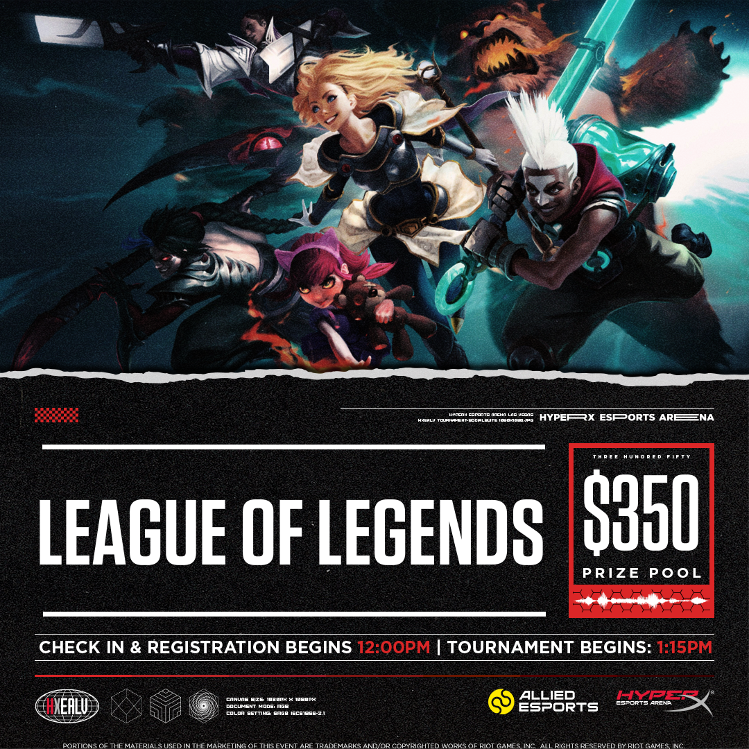League of Legends 5v5 Captain's Draft ~ $350