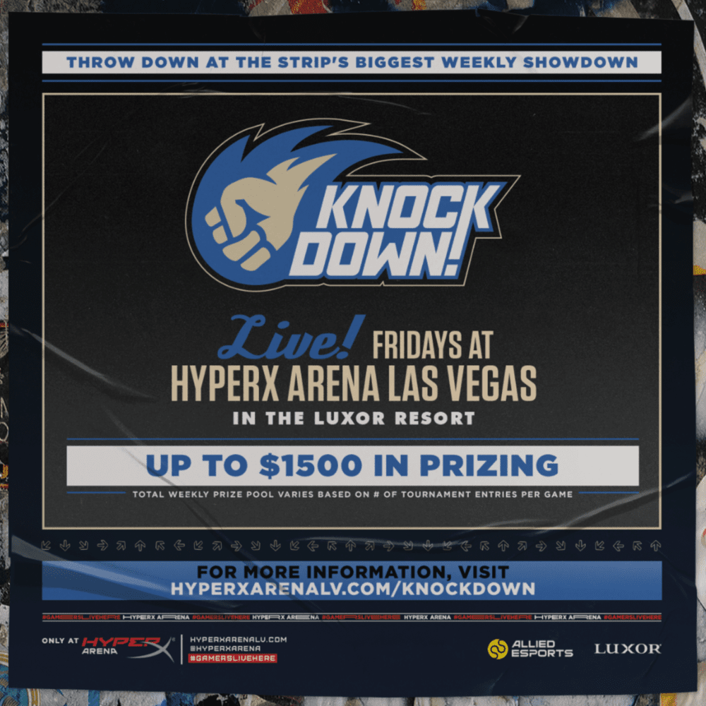 HyperX Arena | In-Arena Events — HyperX Arena Las Vegas at the Luxor