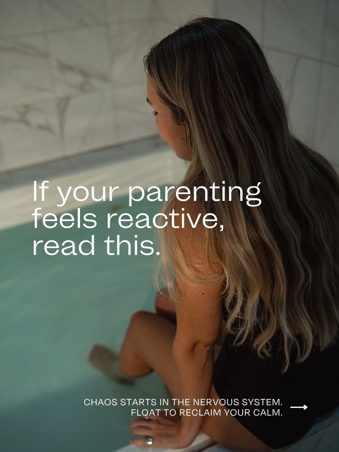We know that our nervous systems become the blueprint for our children&rsquo;s state of being, but what do we actually do about it? This is how float therapy allows you to show up as your best self and create a new generation of regulation. 💧🌀