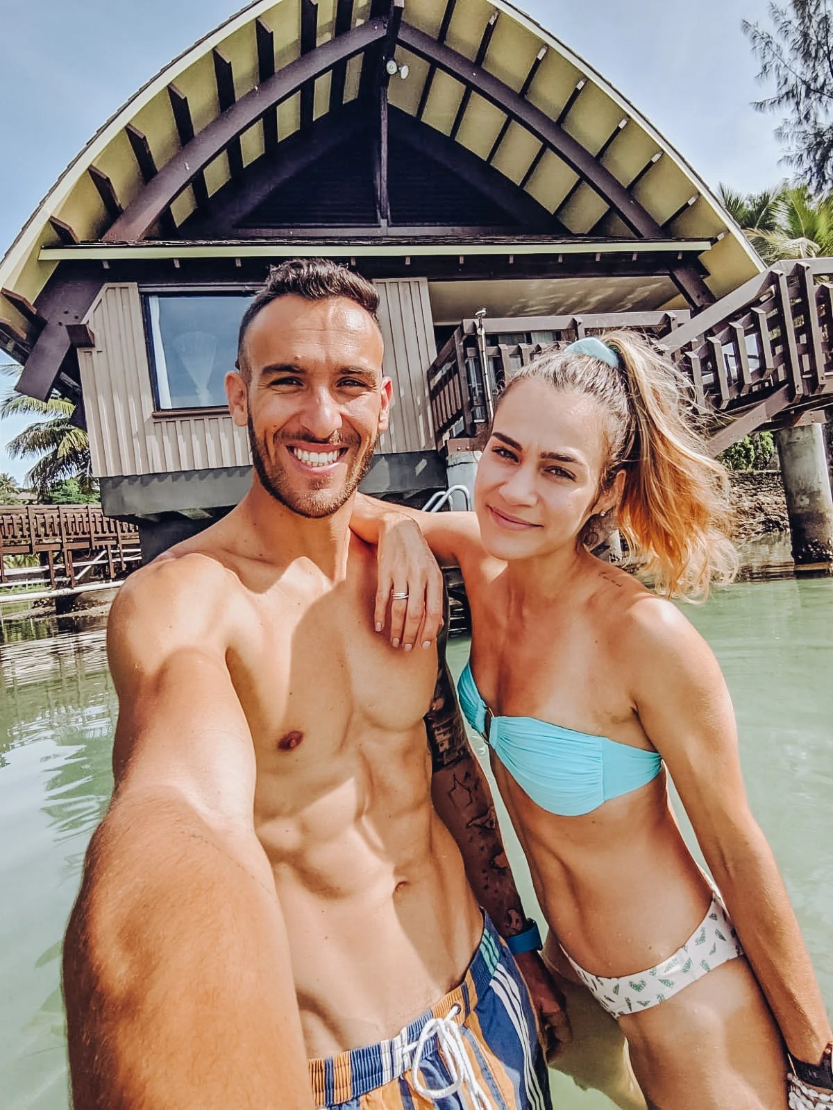 Overwater Cabine at the Holiday Inn Resort