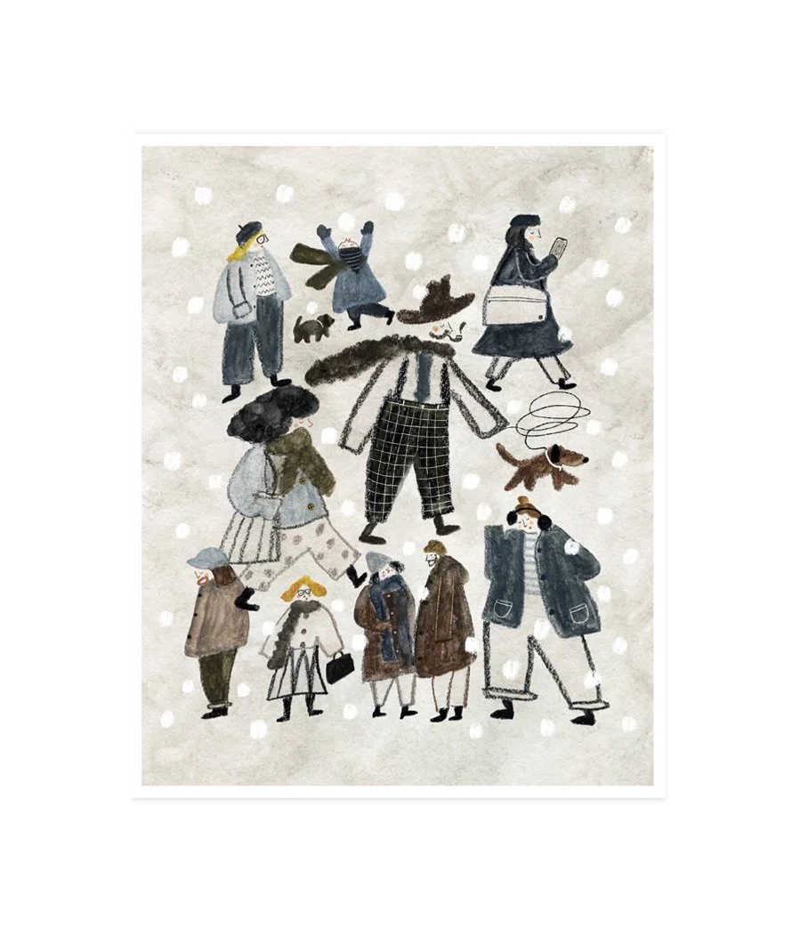 Winter Snowfall (8 x 10)