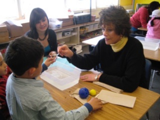 Diane Lapp w/students.jpeg