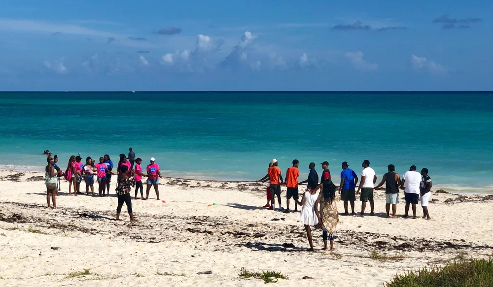 Students during Blue Splash UB North