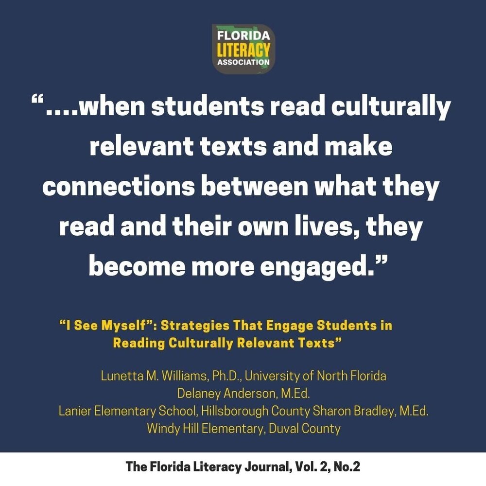 📖 Need great strategies that provide choice and motivation for students to read culturally relevant texts and productive social interactions in the classroom. Then read Williams, L. M. et al., article &ldquo;I See Myself&rdquo;: Strategies That Enga