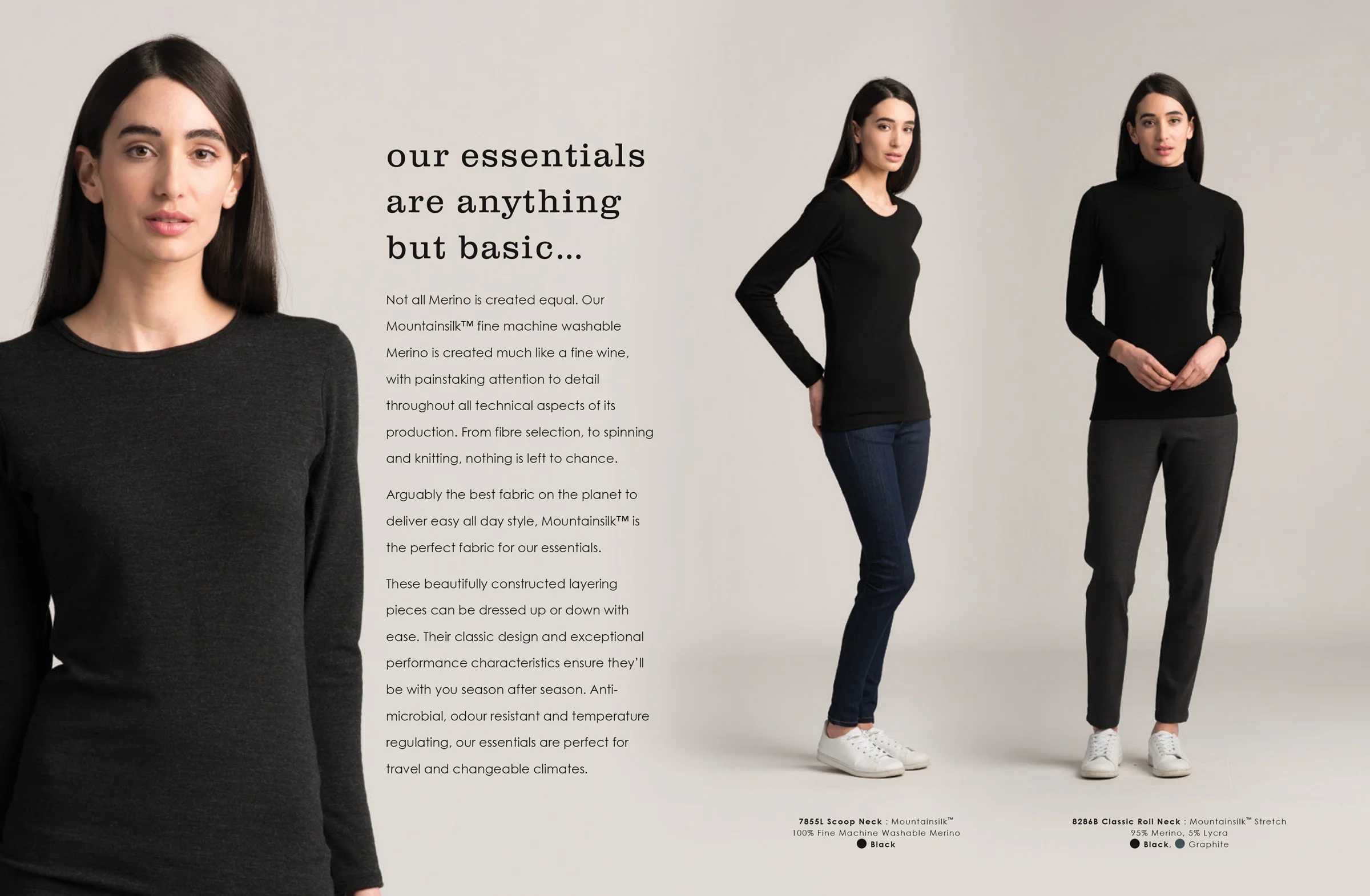 Mountainsilk Basics.