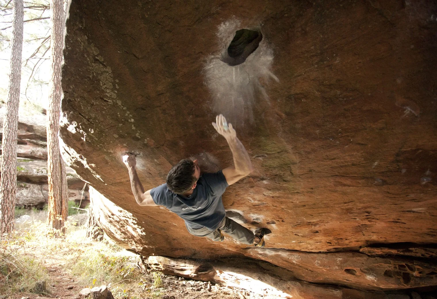 Miha doing Cosmos 8A Techos. Photographer: Mikael Uponen