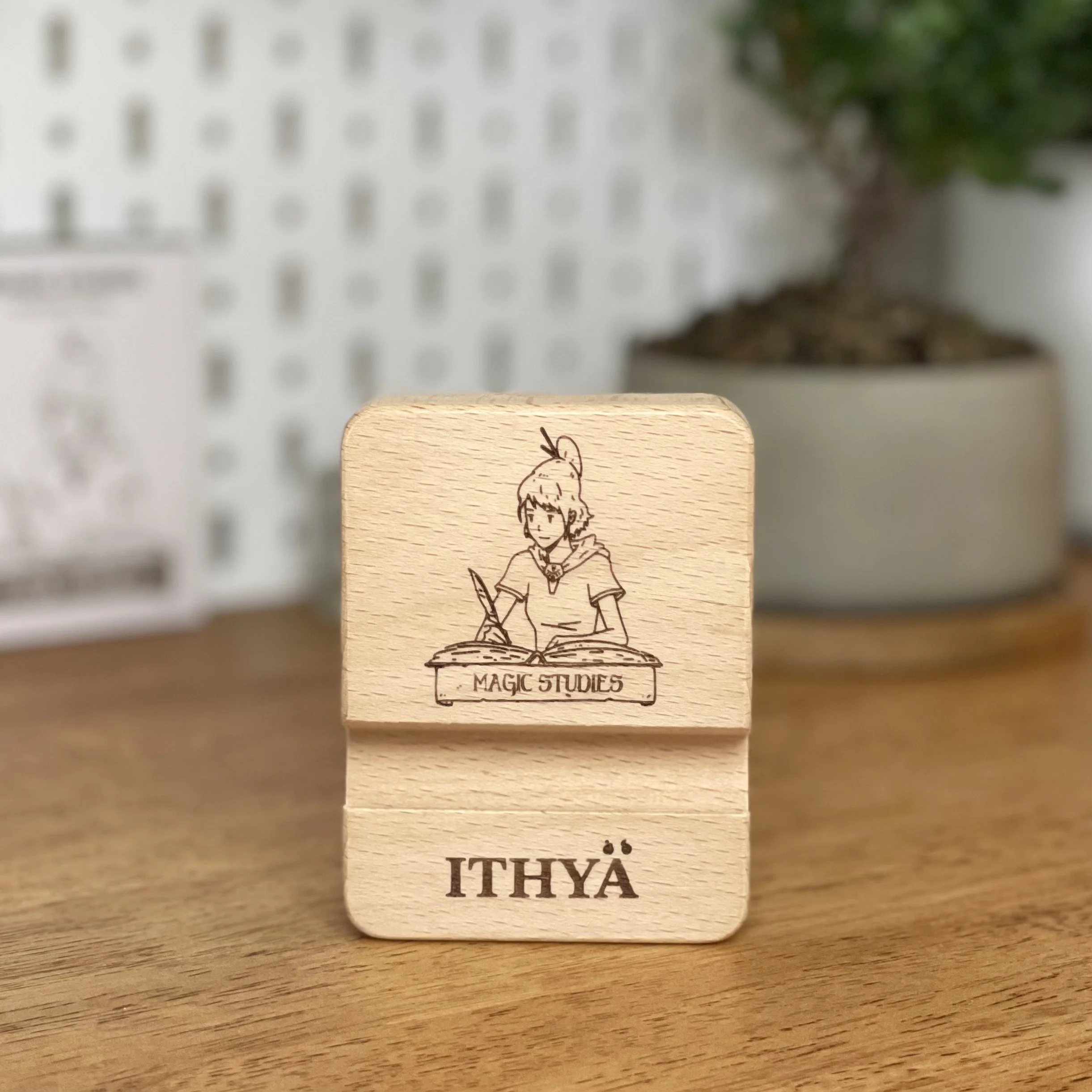 NEW! Magic Studies Wooden Mobile Stand