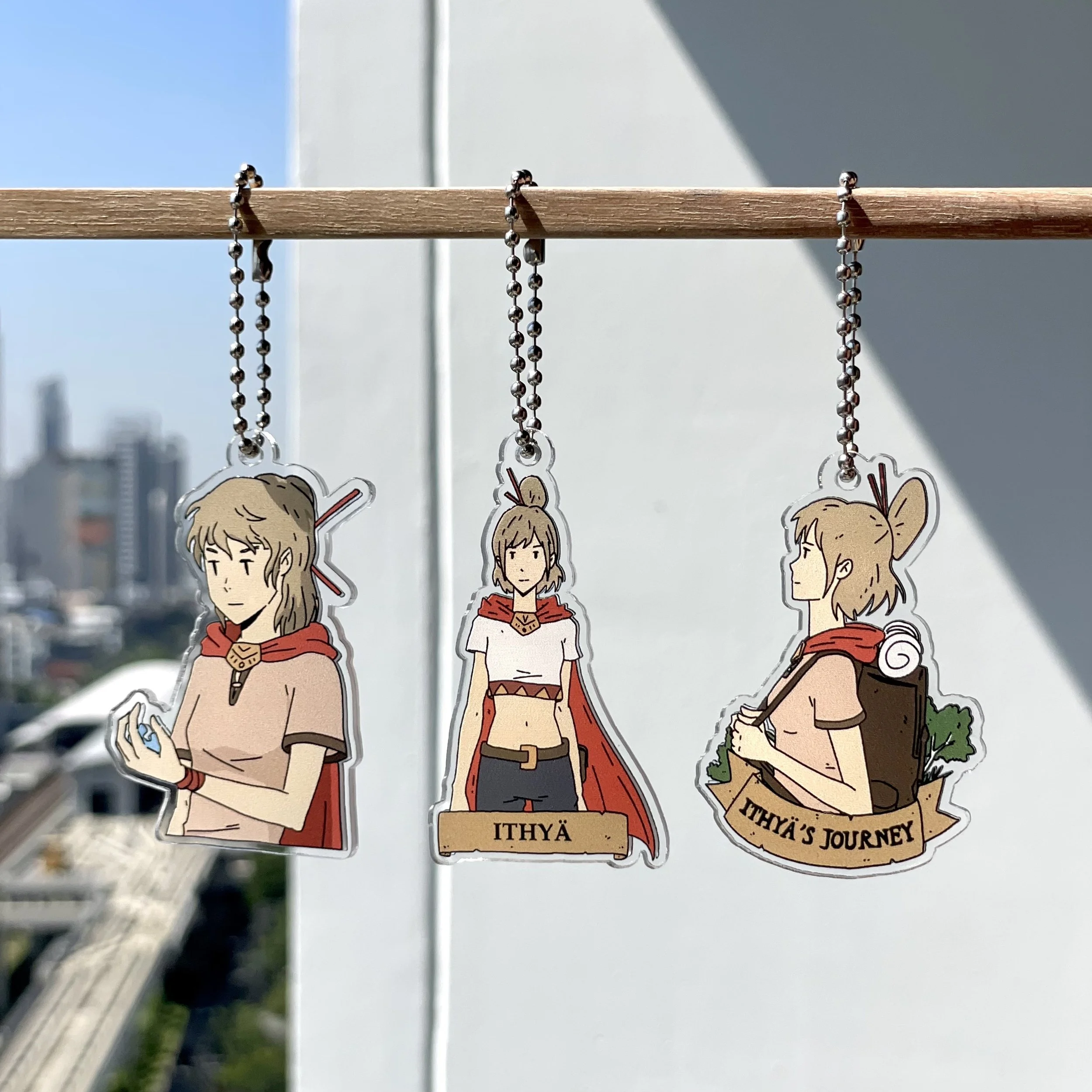 Ithyä's Acrylic Keychain