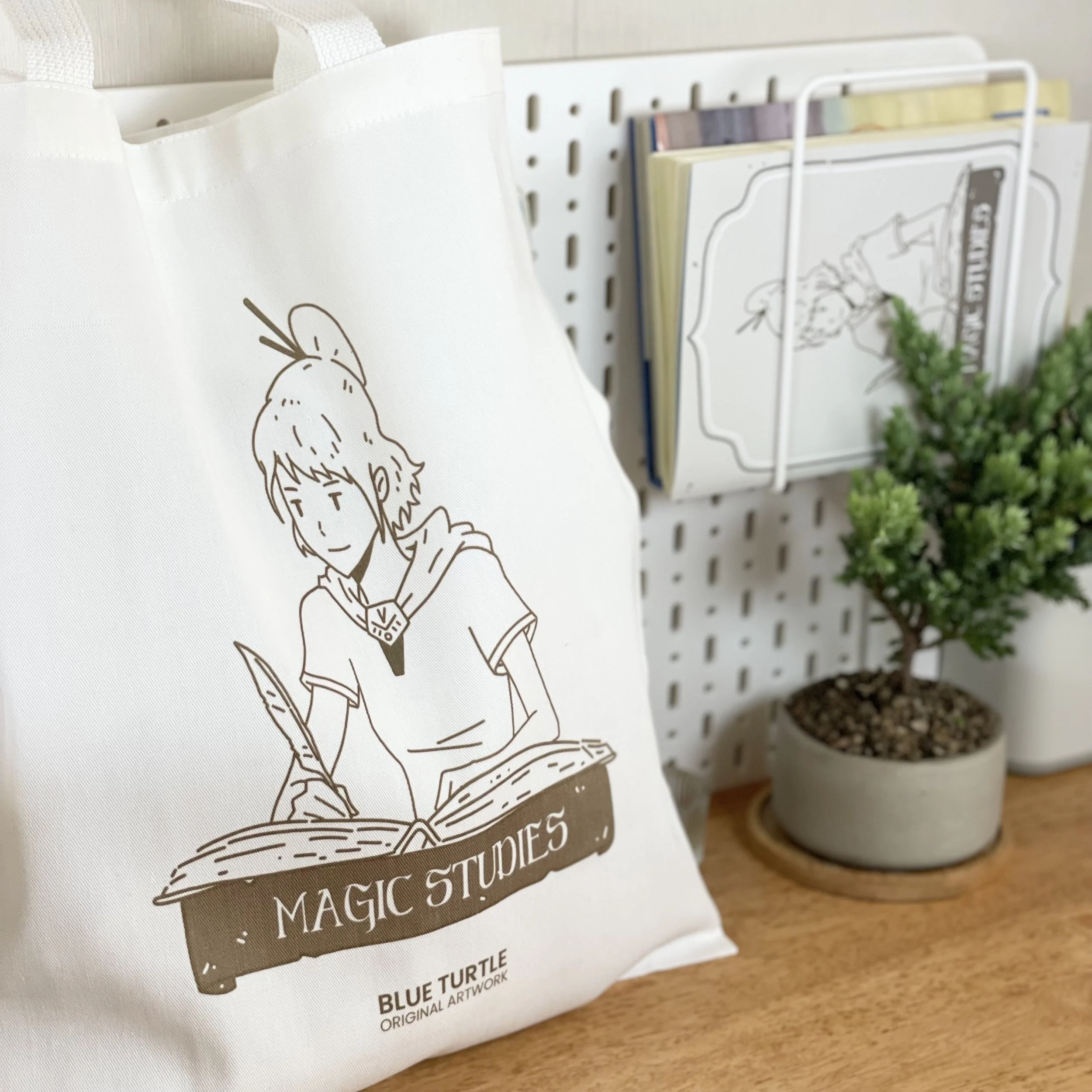 New! Magic Studies Canvas Tote Bag