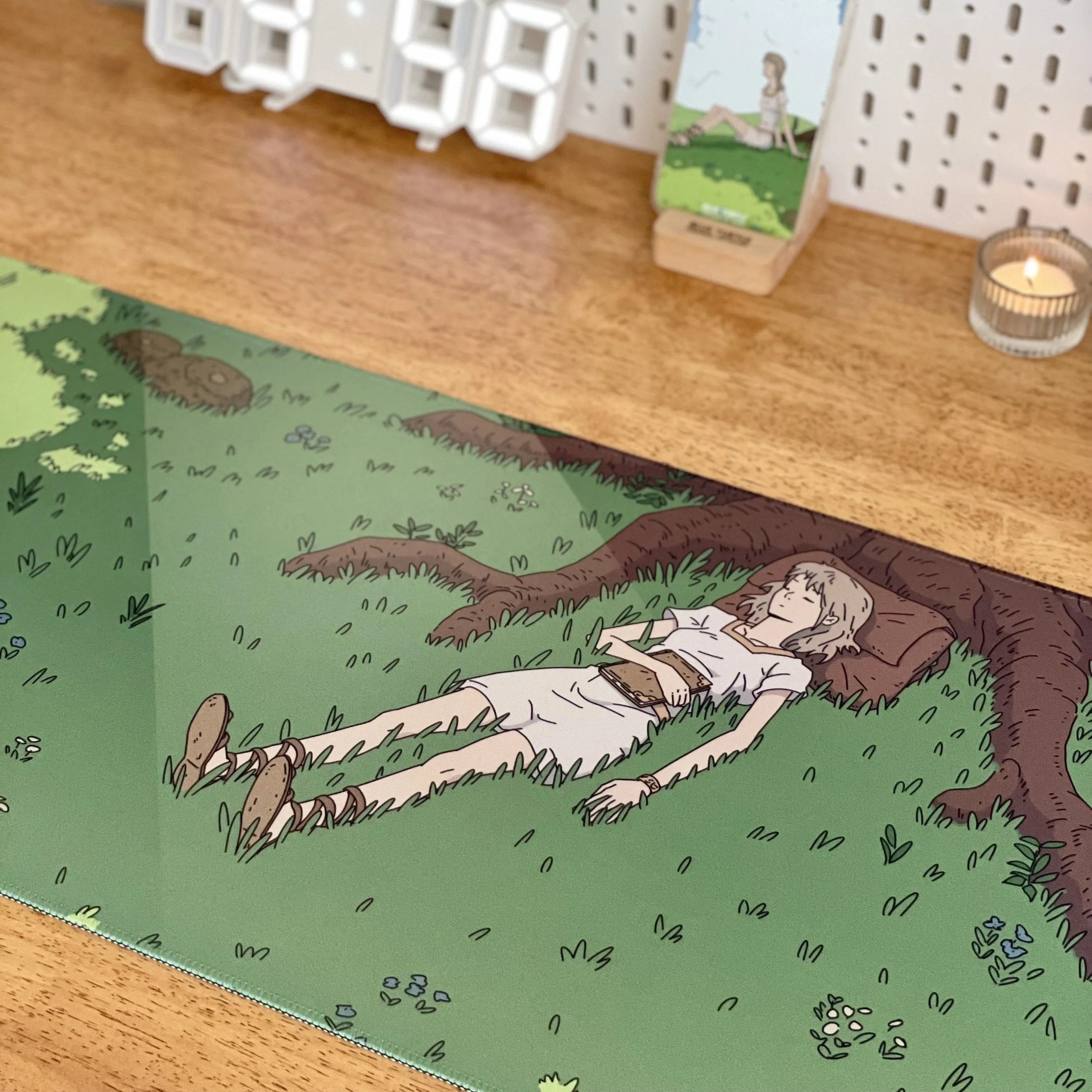 New! Ithya's Journey Desk Mat - Daydream