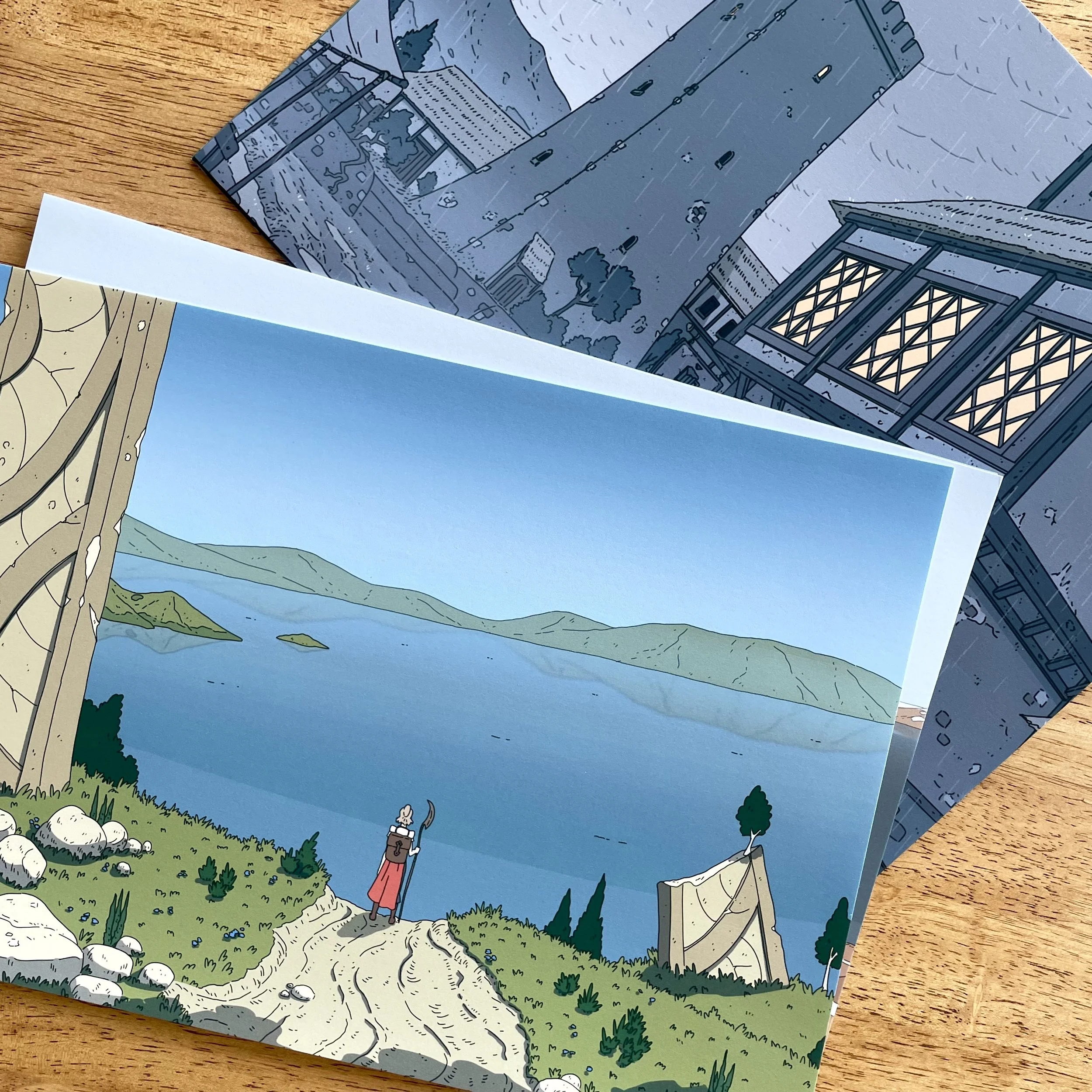 Mystery Art Pack: 10 Prints in A4 Size
