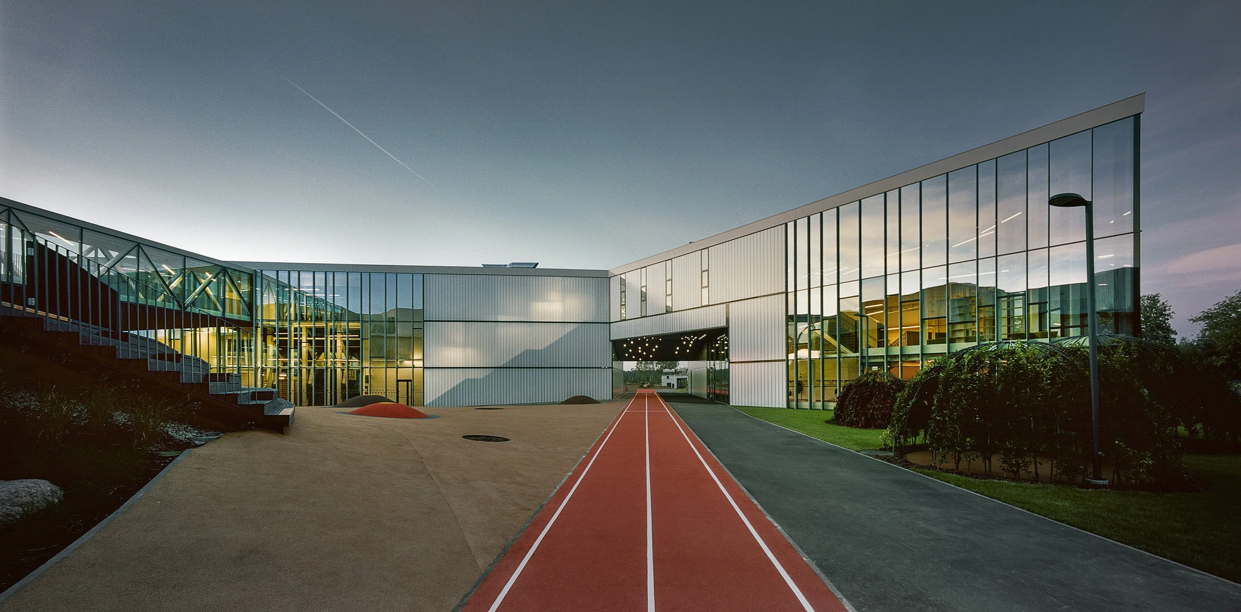  Exupery International School  Year of completion: 2016. Built up area: 6500 m2. Pinki, Latvia   Photo: Indrikis Sturmanis      