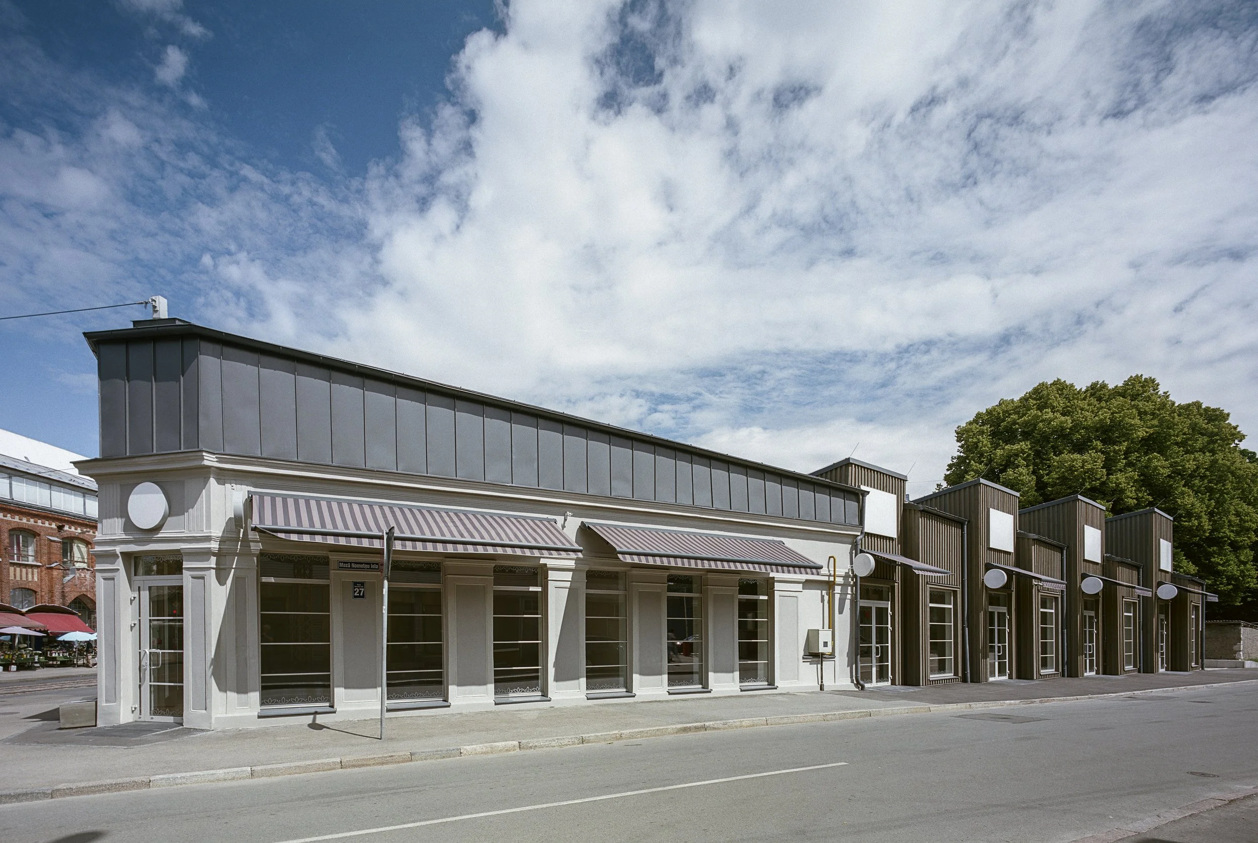  Shop Mellene  Year ar completion: 2017. Built up area: 700 m2. Riga, Latvia   Photo: Indrikis Sturmanis  