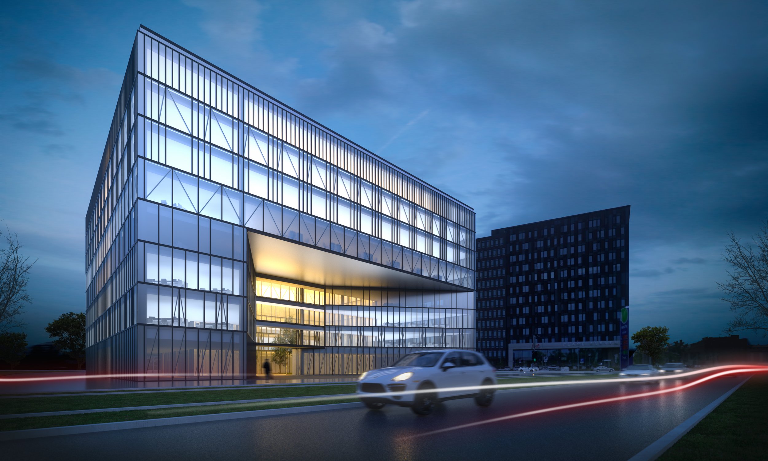  Office Building  Year of completion: 2019. Built up area: 15000 m2. Riga, Latvia         