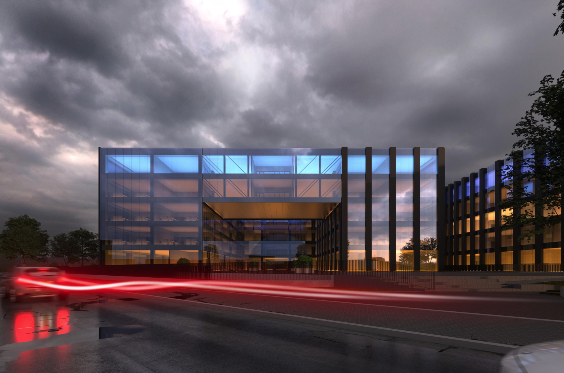  D31 Office Buildings  Year of completion: 2019. Built up area: 26000 m2. Riga, Latvia         