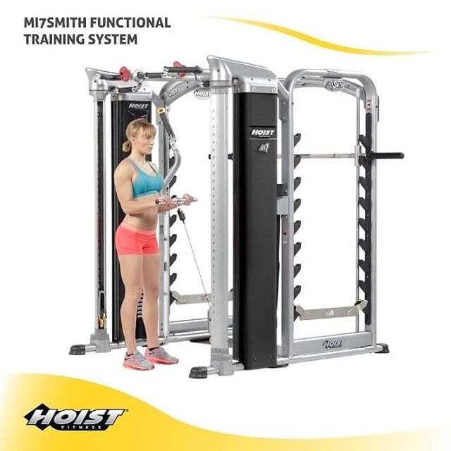 Revolutionize your Gym with the Hoist Mi7SMITH Funtional Training System!

This innovative Gym System combines the MiSmith Dual Action Smith with the Mi7 Functional Trainer with a walk-through design to deliver a sleek and efficient gym unlike any ot