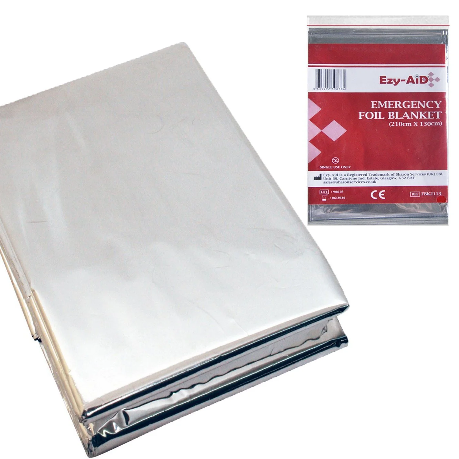 10 X Emergency Foil Blanket